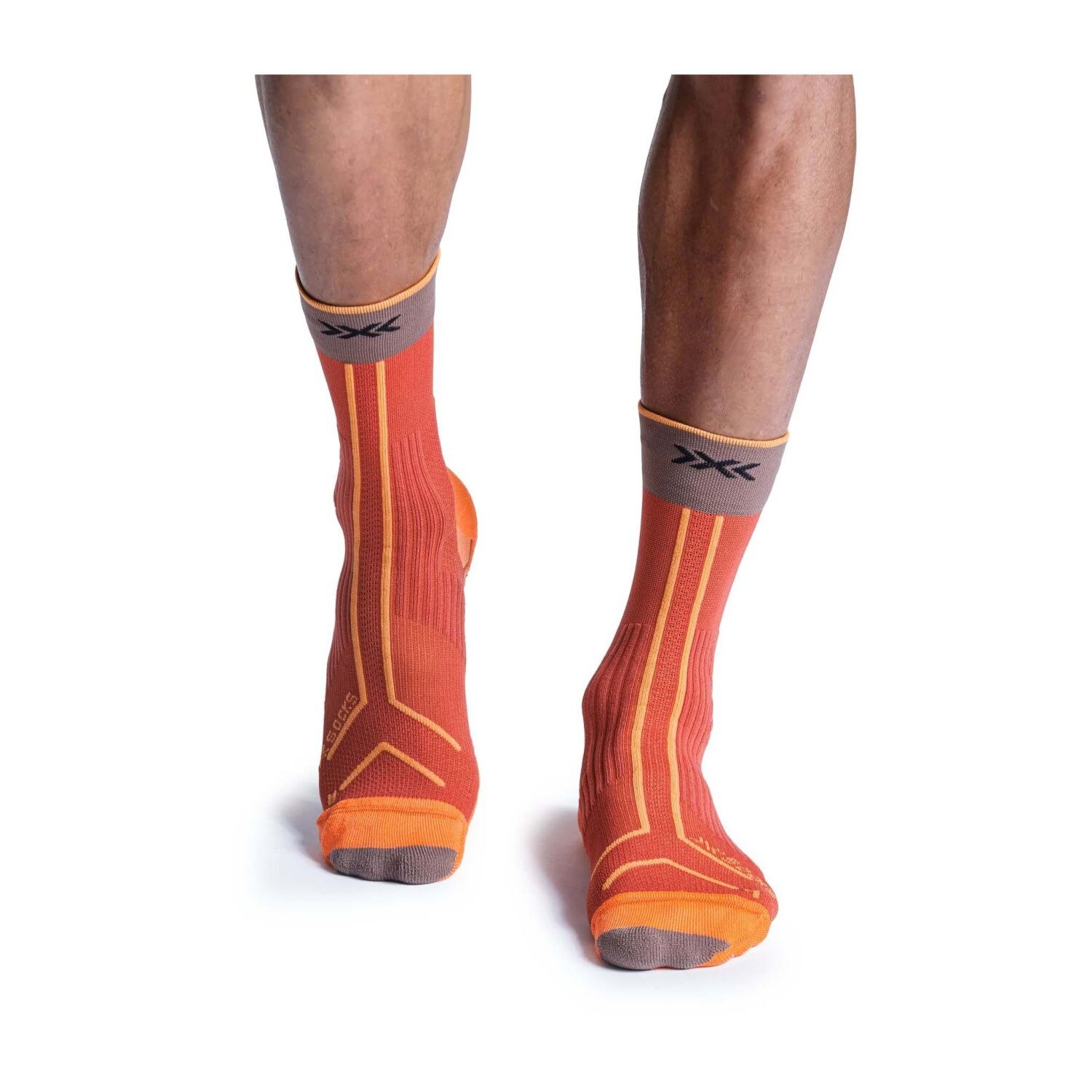 Imagen 2 de Calcetines de trail running unisex TERRASKIN EXPERT CREW X-Socks - Naranja Naranja