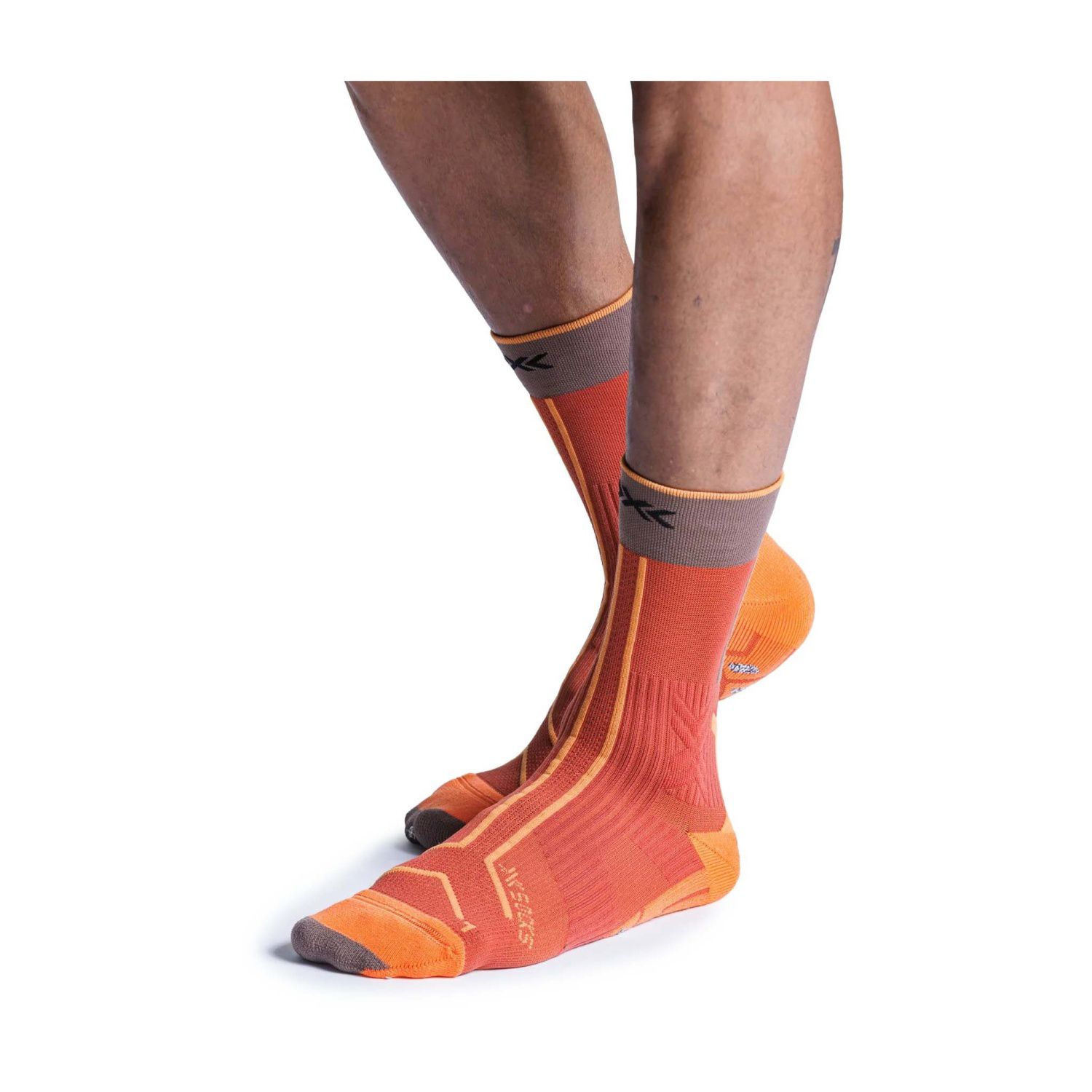 Imagen 3 de Calcetines de trail running unisex TERRASKIN EXPERT CREW X-Socks - Naranja Naranja