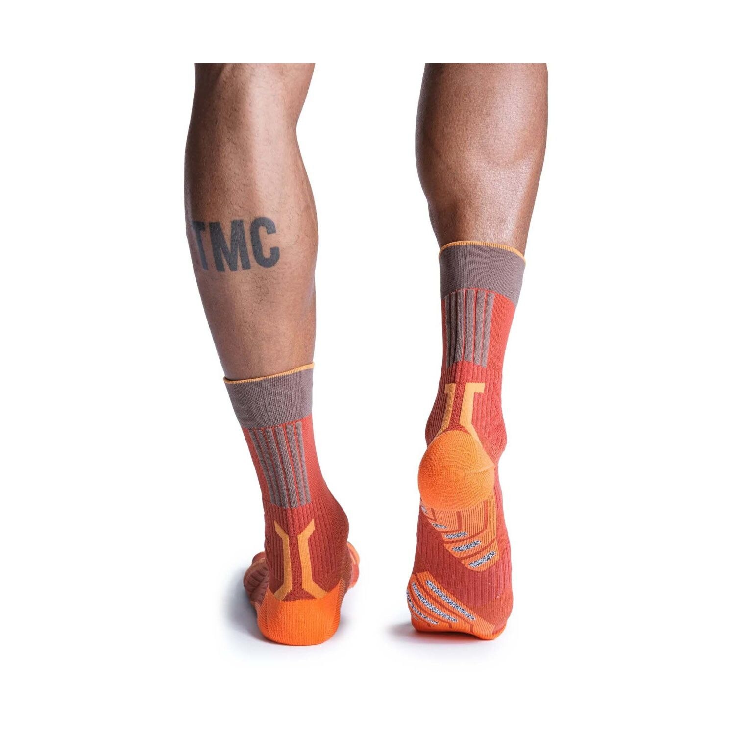 Imagen 4 de Calcetines de trail running unisex TERRASKIN EXPERT CREW X-Socks - Naranja Naranja