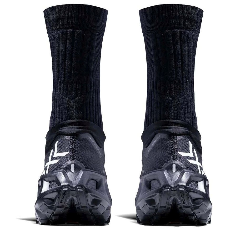 Zapatillas de trail running unisex TERRASKIN X01 + calcetín X-Bionic - Negro Negro-6