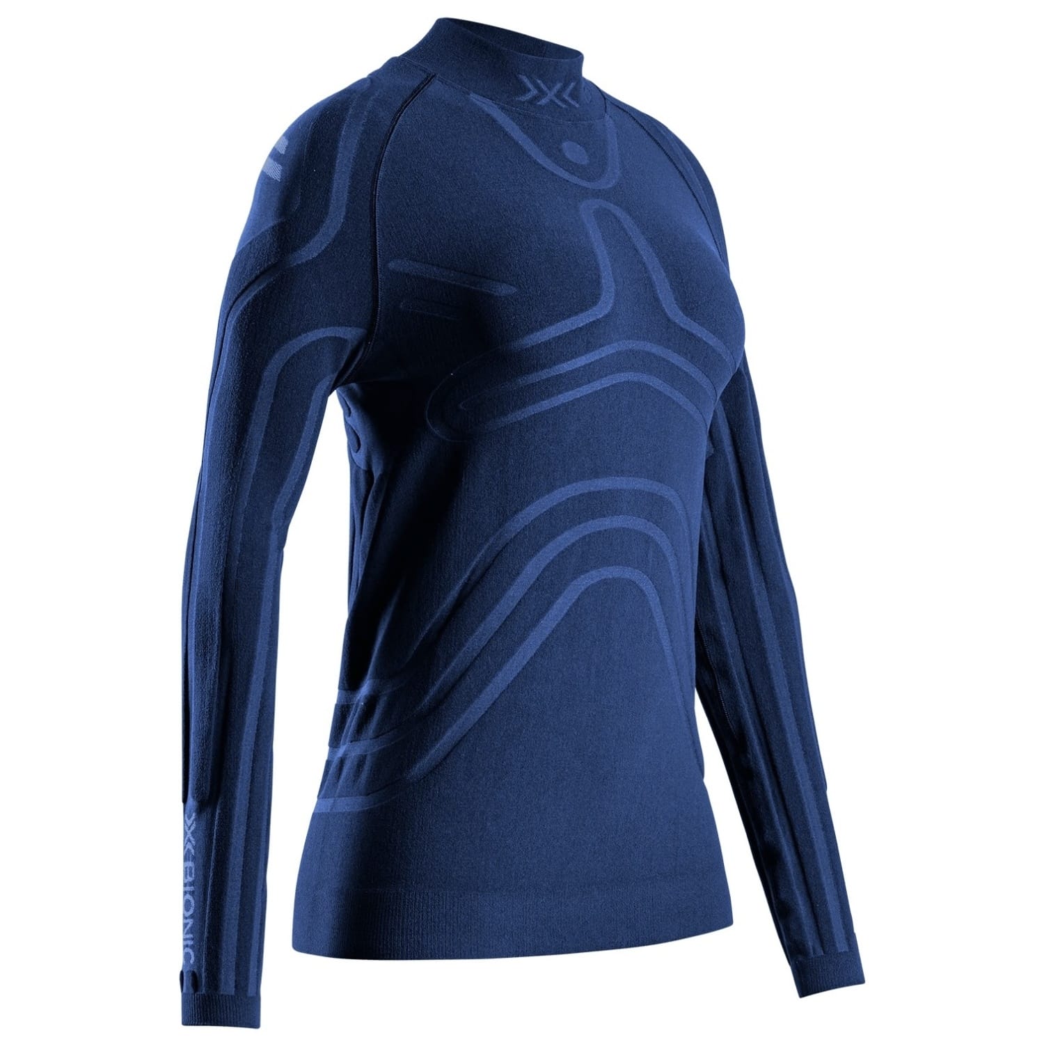 Camiseta térmica de mujer HEATLOOP LS X-Bionic - Azul oscuro Azul oscuro-1