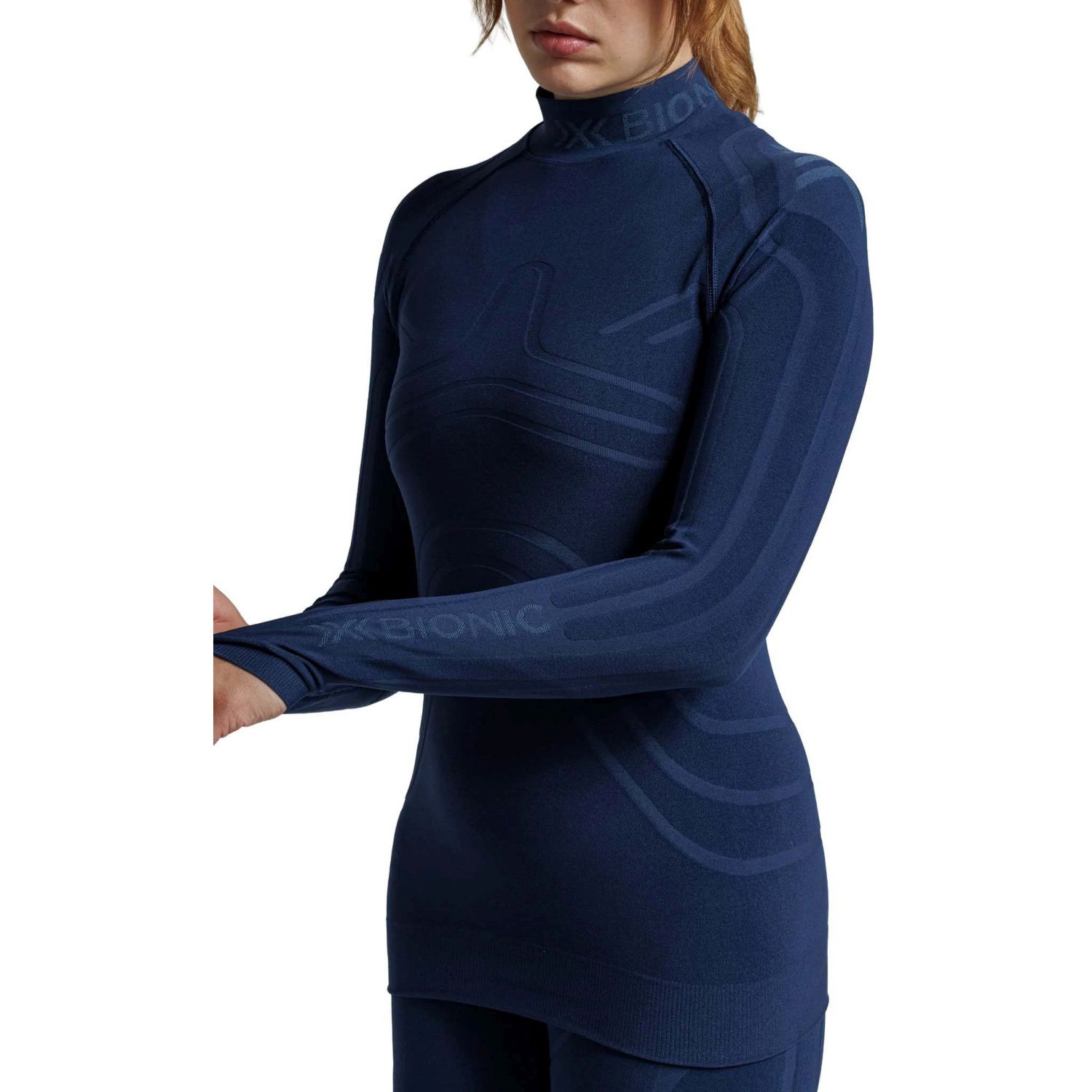 Camiseta térmica de mujer HEATLOOP LS X-Bionic - Azul oscuro Azul oscuro-7