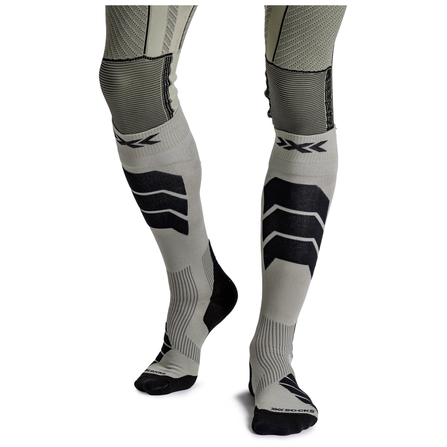 Imagen 2 de Calcetines de esquí unisex EXPERT OTC X-Socks - Gris Gris