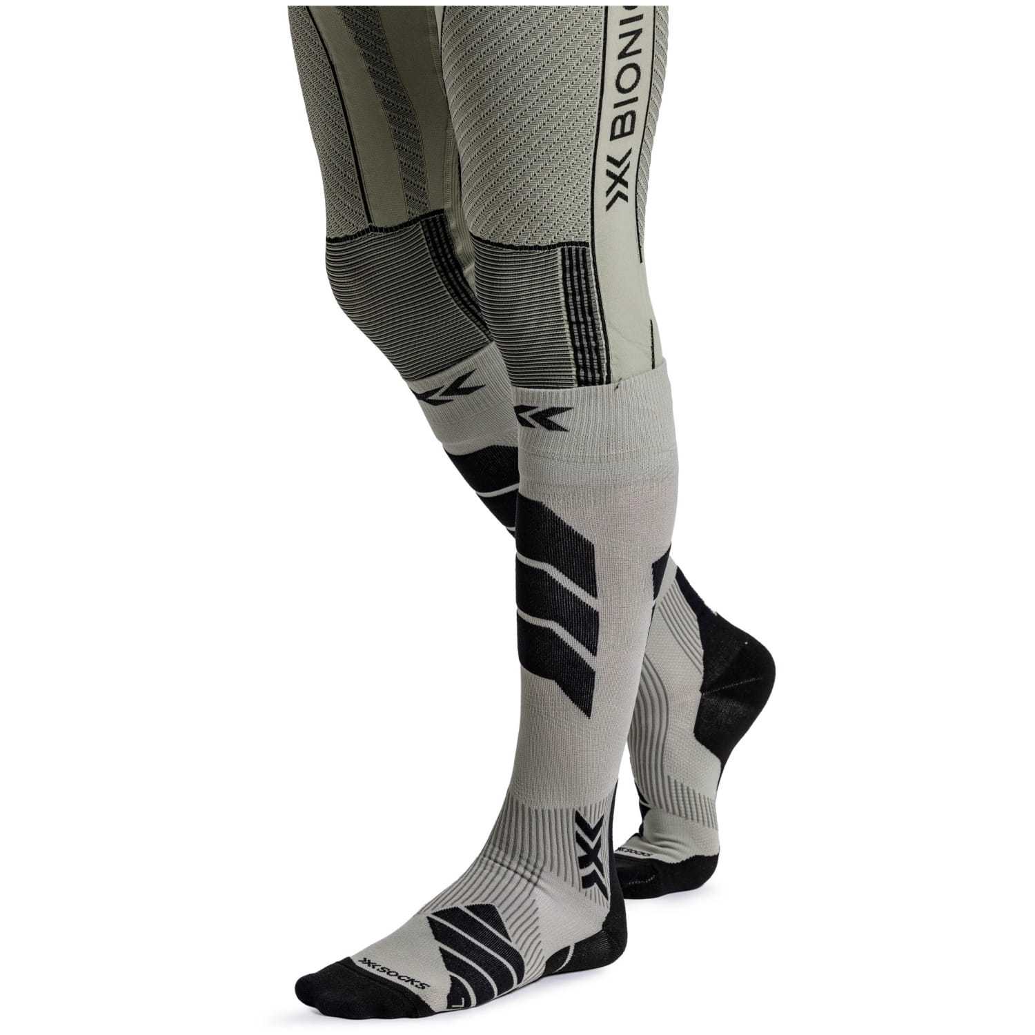 Imagen 3 de Calcetines de esquí unisex EXPERT OTC X-Socks - Gris Gris