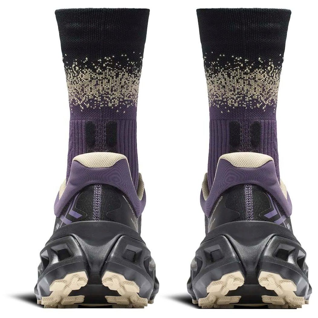 Zapatillas de trail running unisex TERRASKIN X03 + calcetín X-Bionic - Morado Morado-3