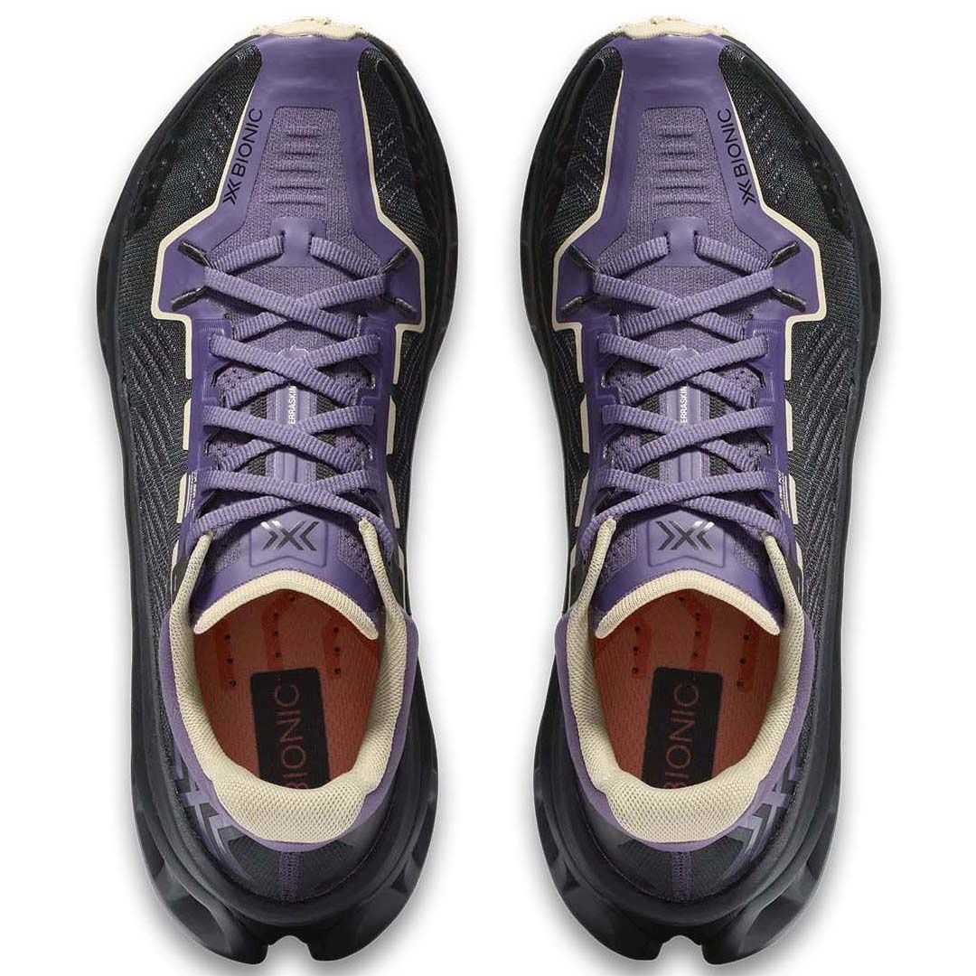 Zapatillas de trail running unisex TERRASKIN X03 + calcetín X-Bionic - Morado Morado-7