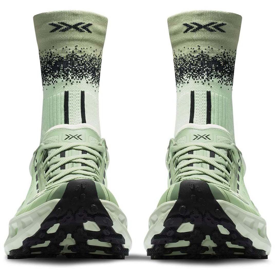 Zapatillas de trail running unisex TERRASKIN X03 + calcetín X-Bionic - Verde Verde-4