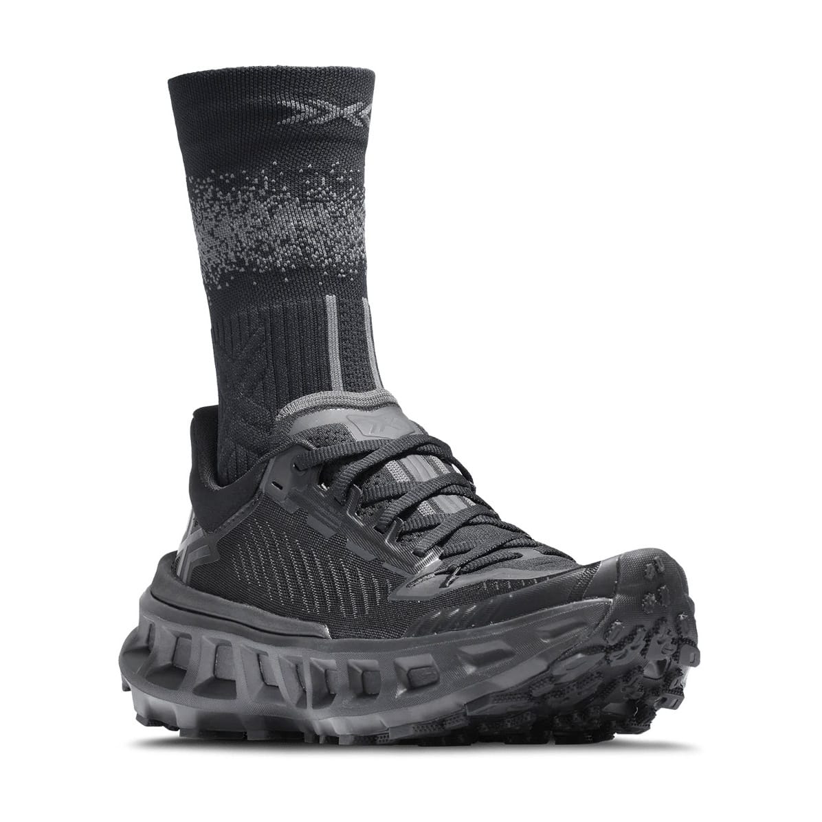 Zapatillas de trail running unisex TERRASKIN X03 + calcetín X-Bionic - Negro Negro-5
