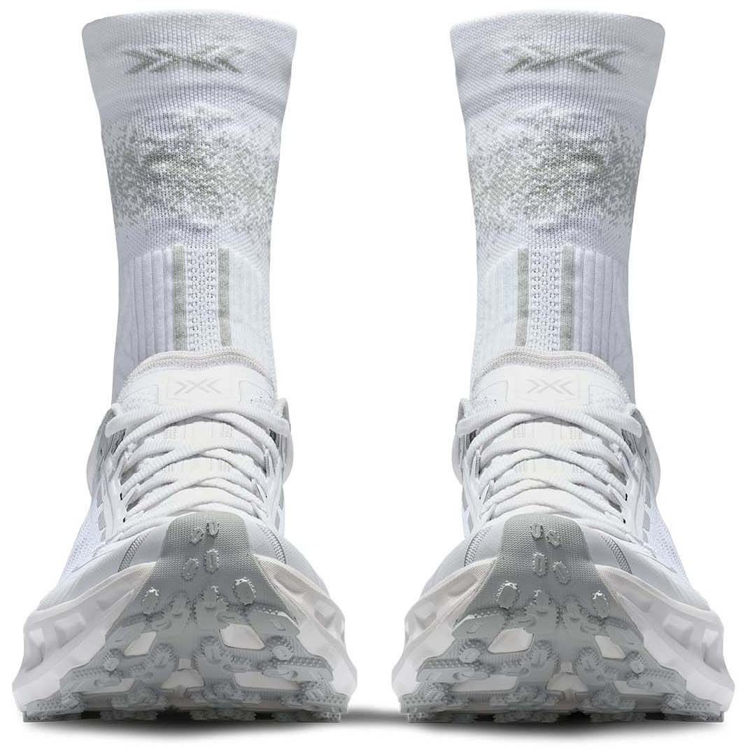 Zapatillas de trail running unisex TERRASKIN X03 + calcetín X-Bionic - Blanco Blanco-4
