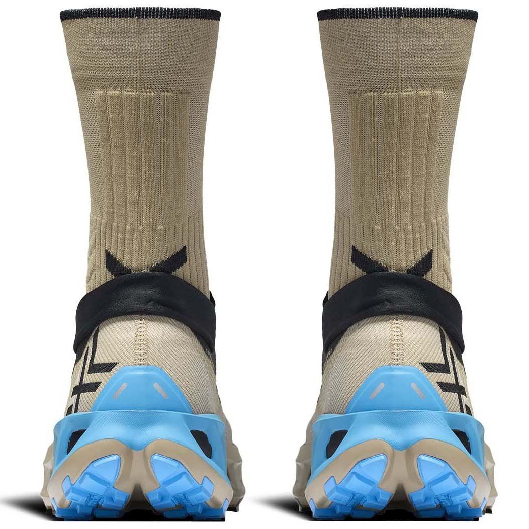 Zapatillas de trail running unisex TERRASKIN X02 + calcetín X-Bionic - Marrón claro Marrón claro-3