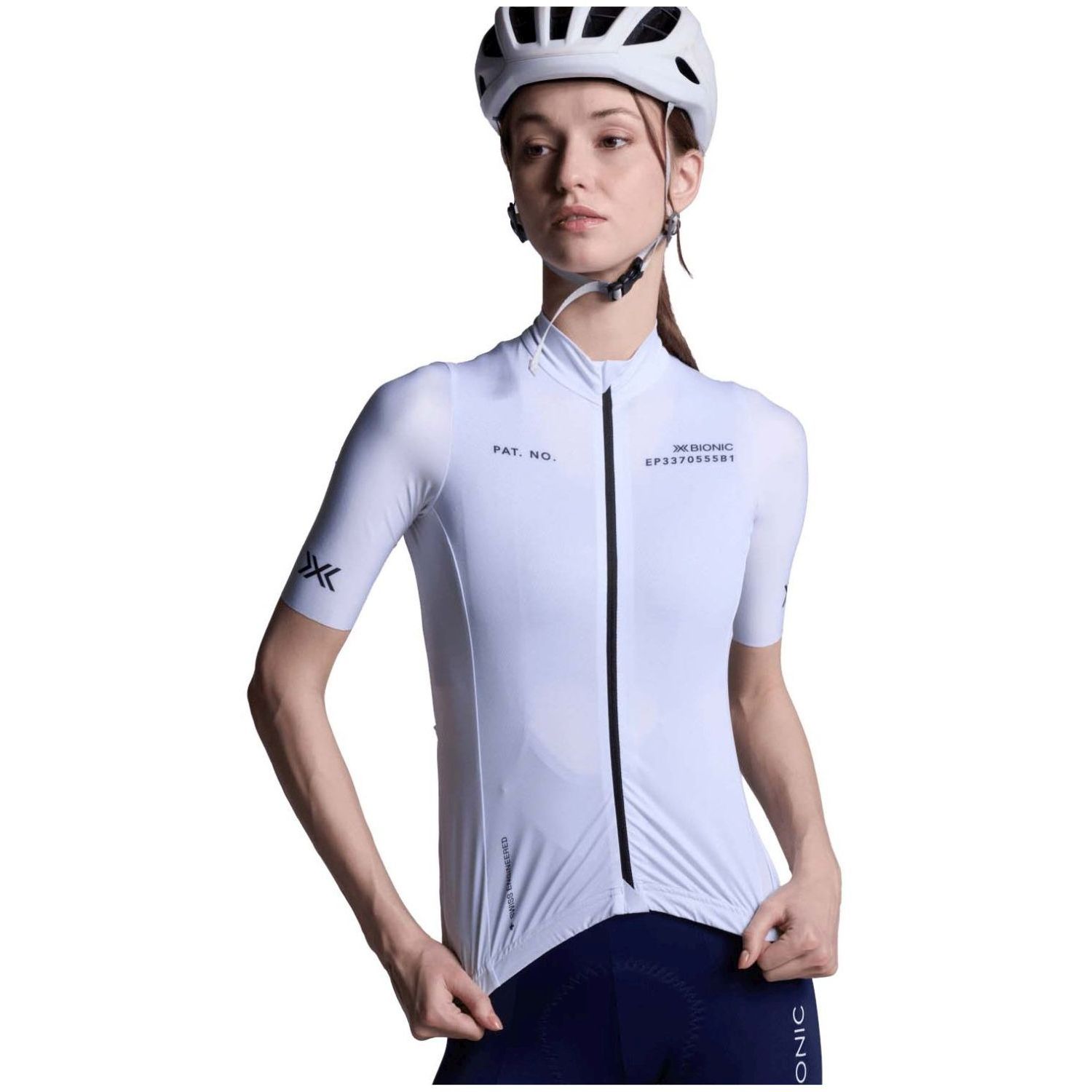 Maillot de ciclismo de mujer COREFUSION RIDE SS X-Bionic - Blanco Blanco-1