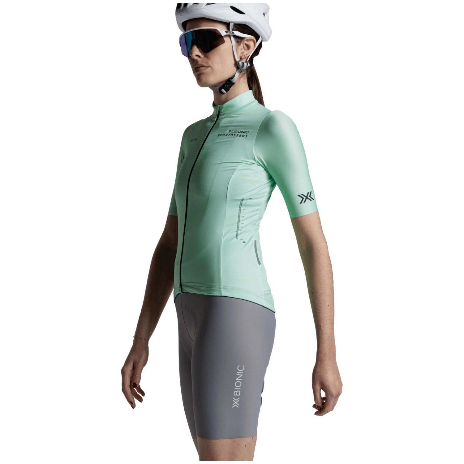Maillot de ciclismo de mujer COREFUSION RIDE SS X-Bionic - Verde Verde-1