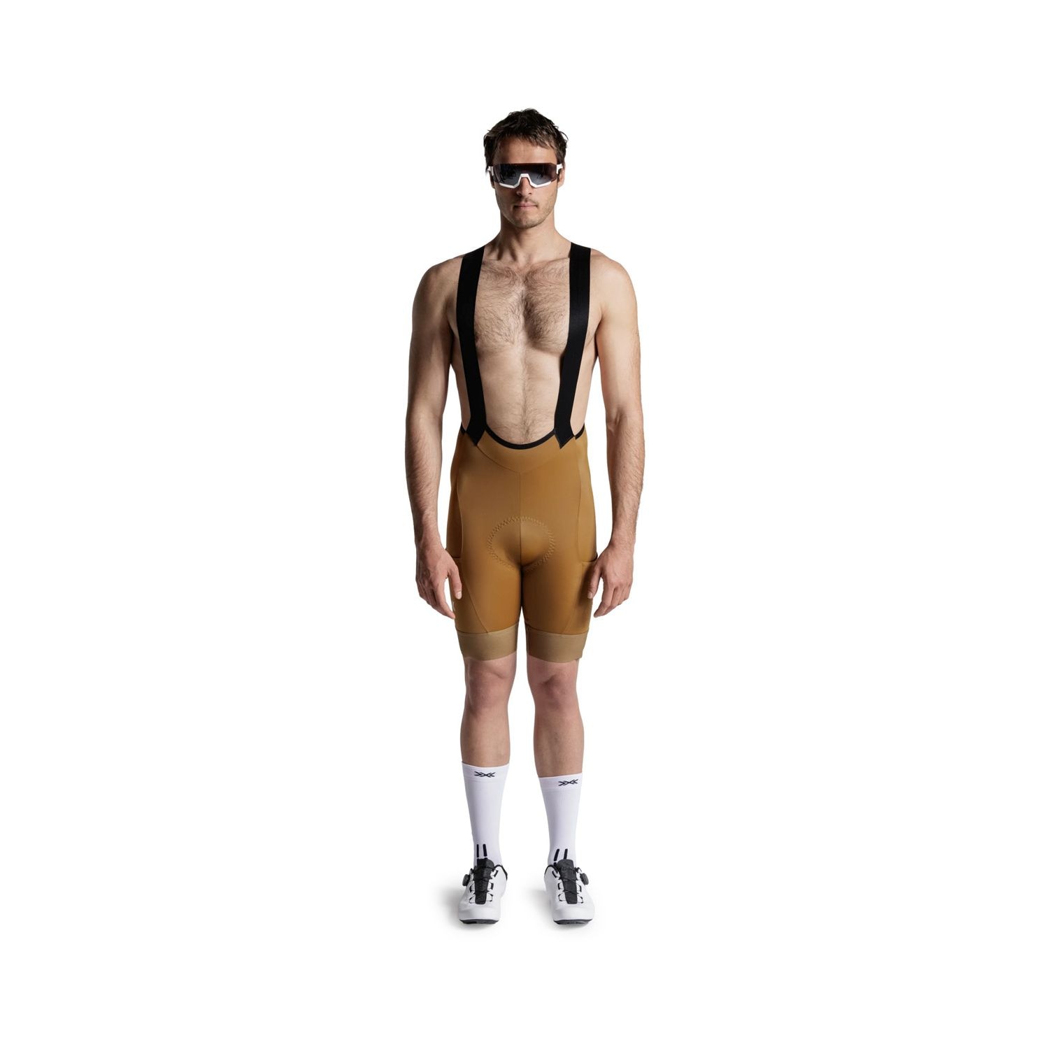 Culotte de ciclismo de hombre COREFUSION RIDE GRAVEL X-Bionic - Marrón Marrón-3