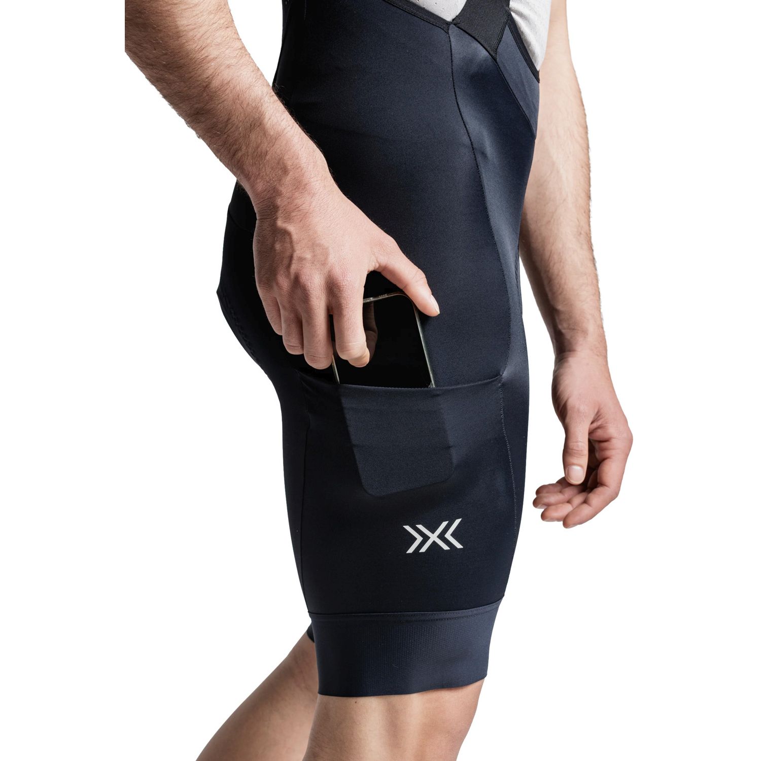Culotte de ciclismo de hombre COREFUSION RIDE GRAVEL X-Bionic - Negro Negro-7