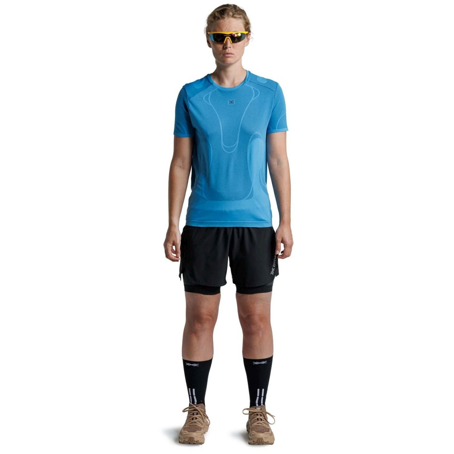 Imagen 4 de Camiseta de running de mujer XCEED RUN PERFORM X-Bionic - Azul Azul