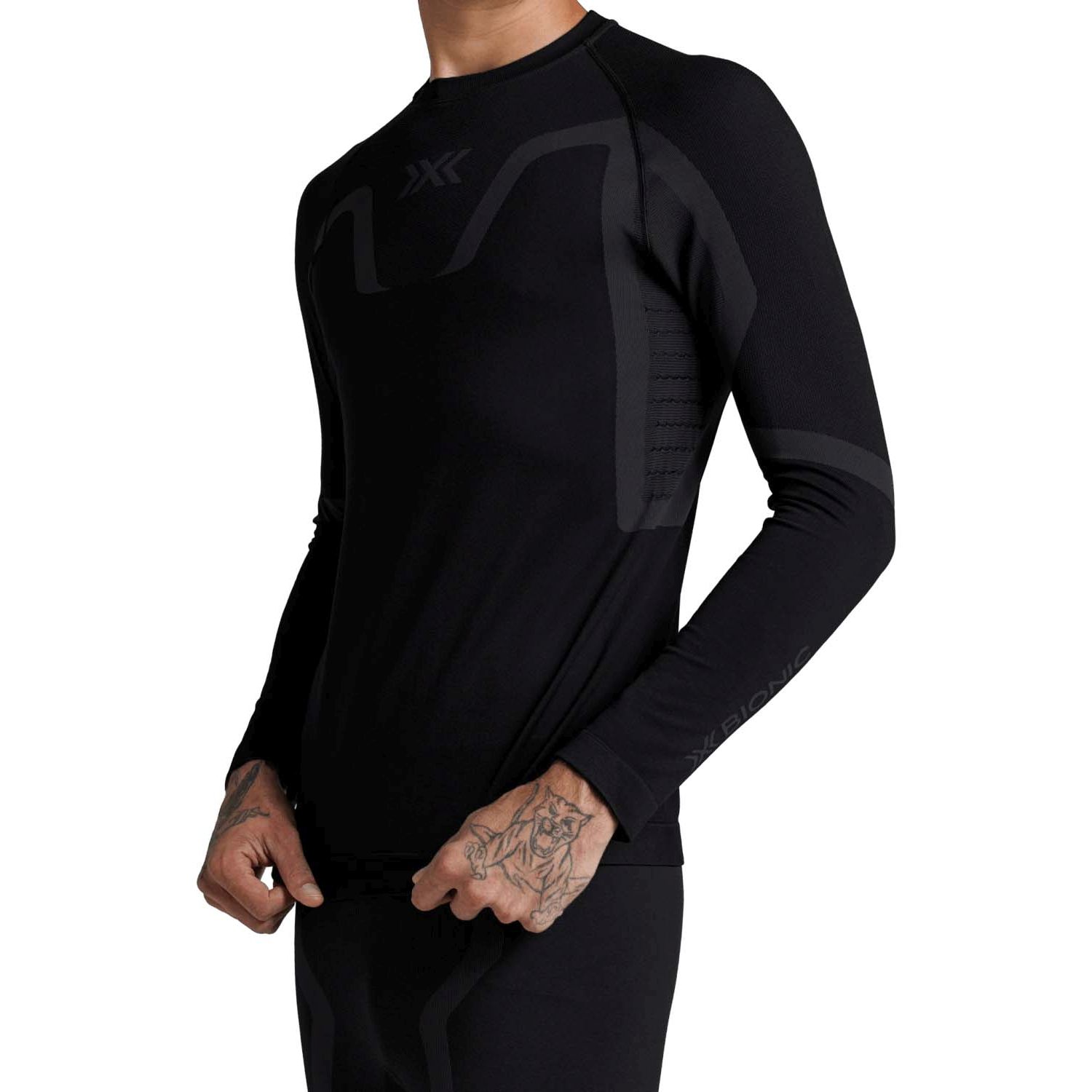 Camiseta térmica de hombre X-ENTIAL BASELAYER X-Bionic - Negro Negro-6