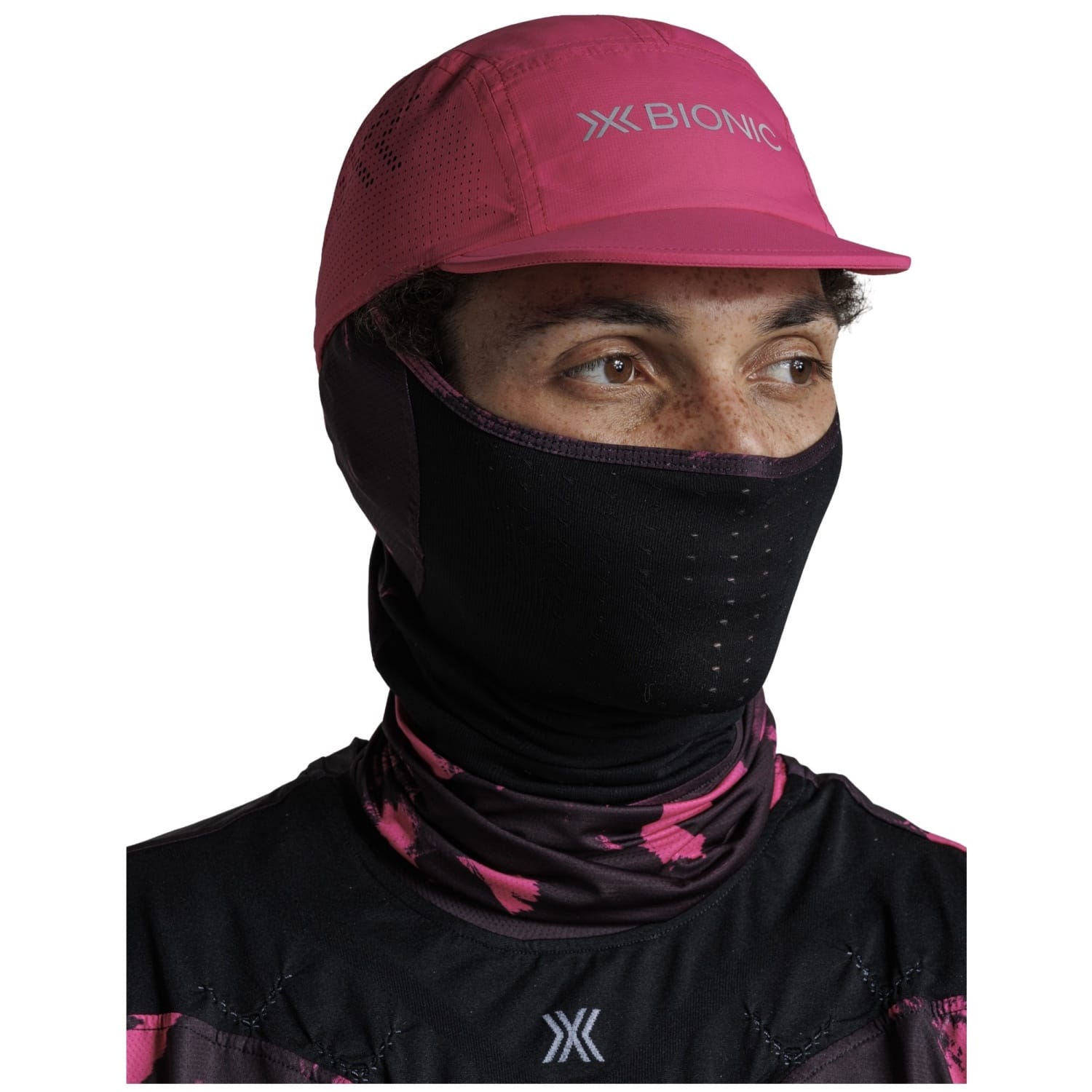 Gorra unisex RUNNING X-Bionic - Rosa Rosa-4