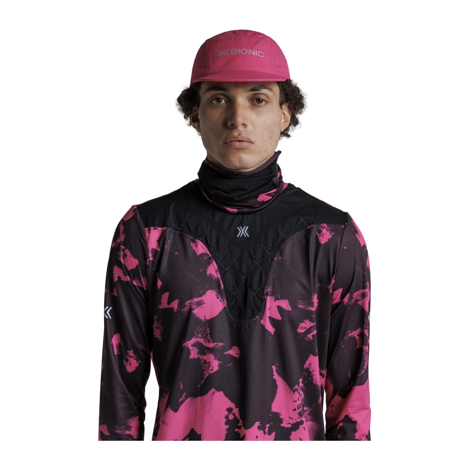 Gorra unisex RUNNING X-Bionic - Rosa Rosa-5