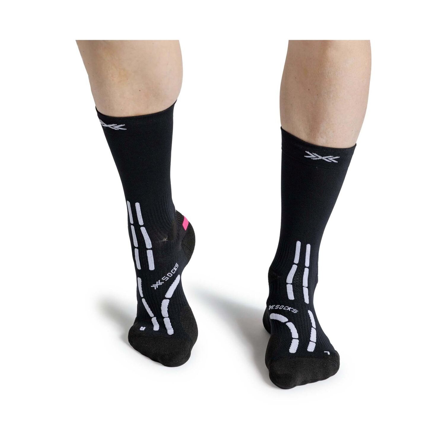 Calcetines de trail running unisex ANATOMIX CREW X-Socks - Negro Negro-2