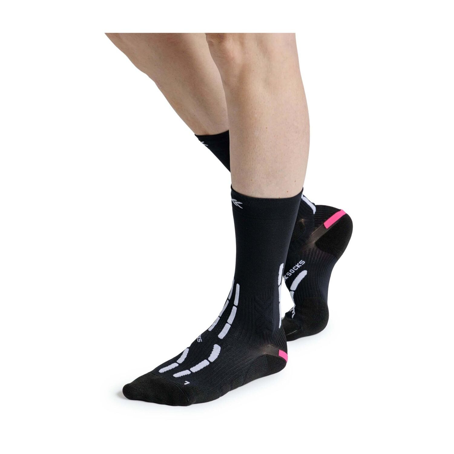 Calcetines de trail running unisex ANATOMIX CREW X-Socks - Negro Negro-3