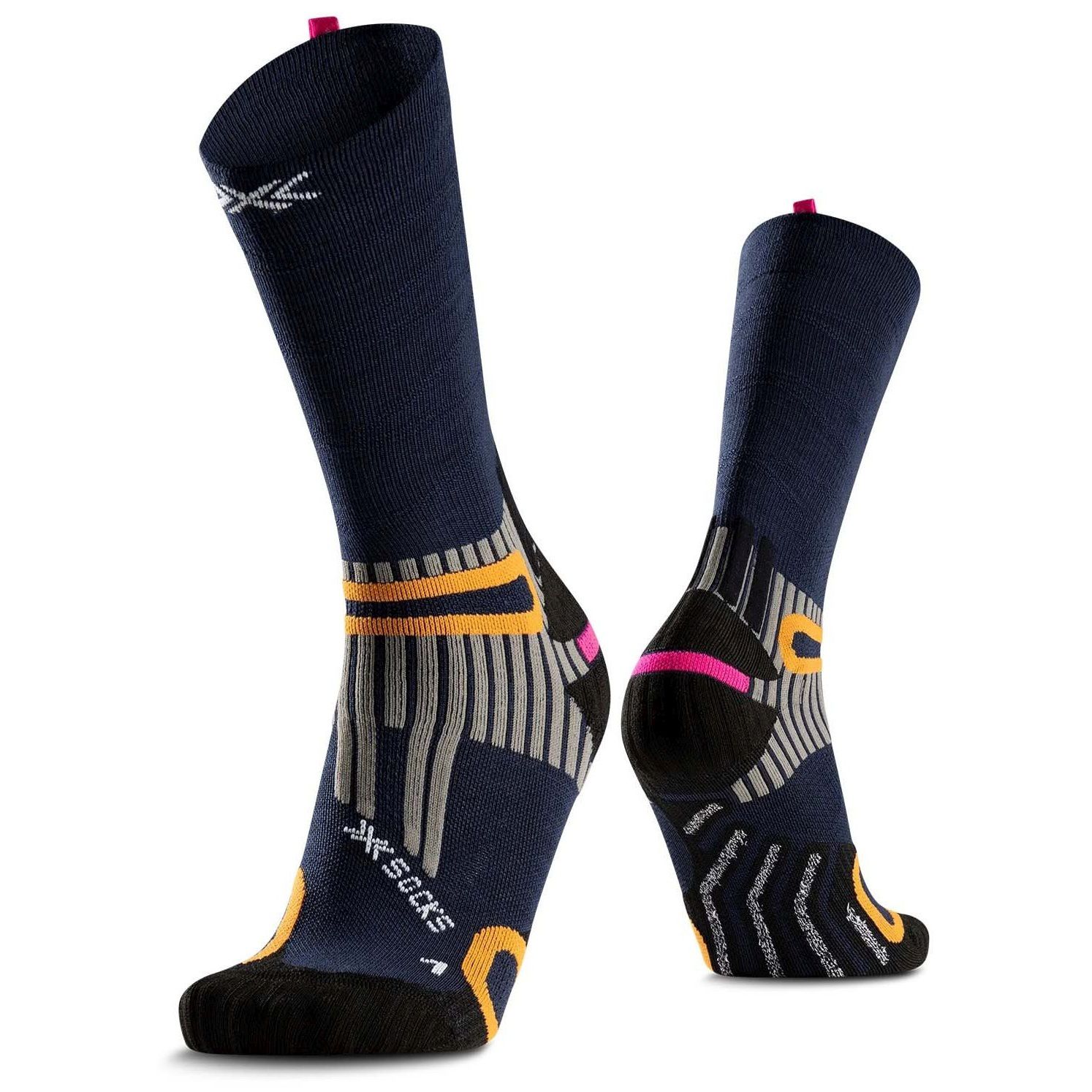 Imagen 0 de Calcetines de montaña unisex ANATOMIX MERINO CREW X-Socks Azul marino