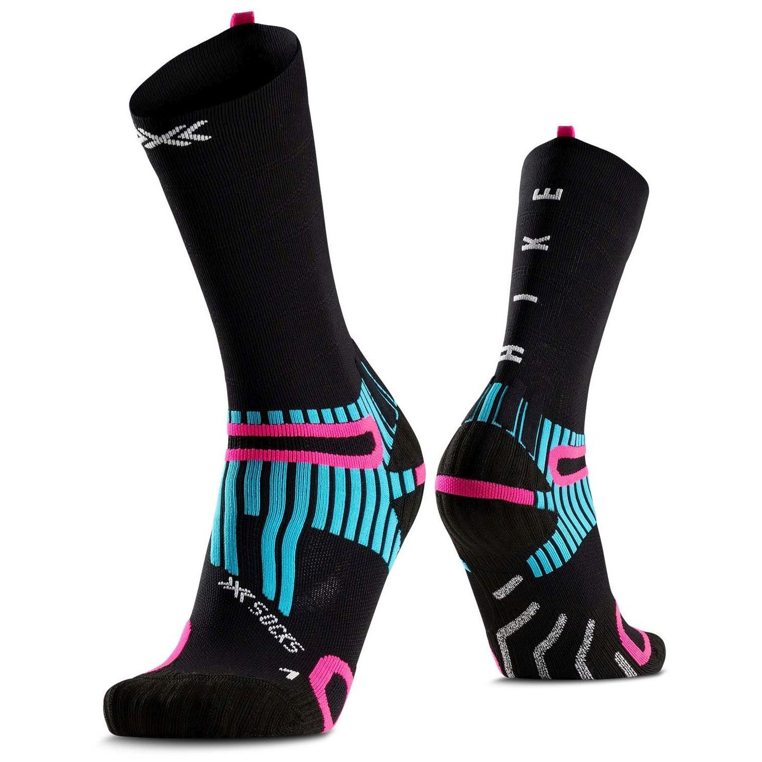 Imagen 1 de Calcetines de montaña unisex ANATOMIX CREW X-Socks - Negro Negro