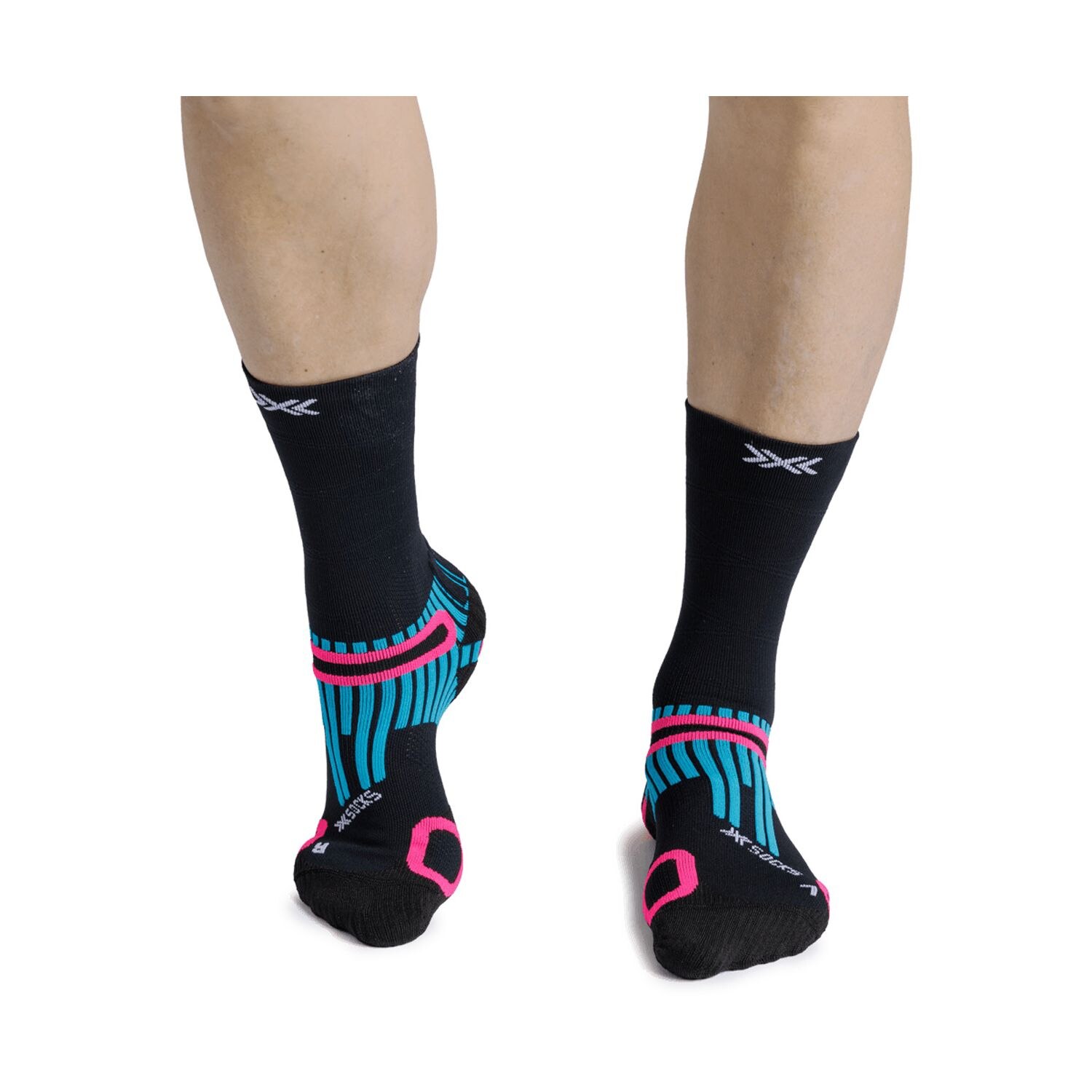 Imagen 2 de Calcetines de montaña unisex ANATOMIX CREW X-Socks - Negro Negro