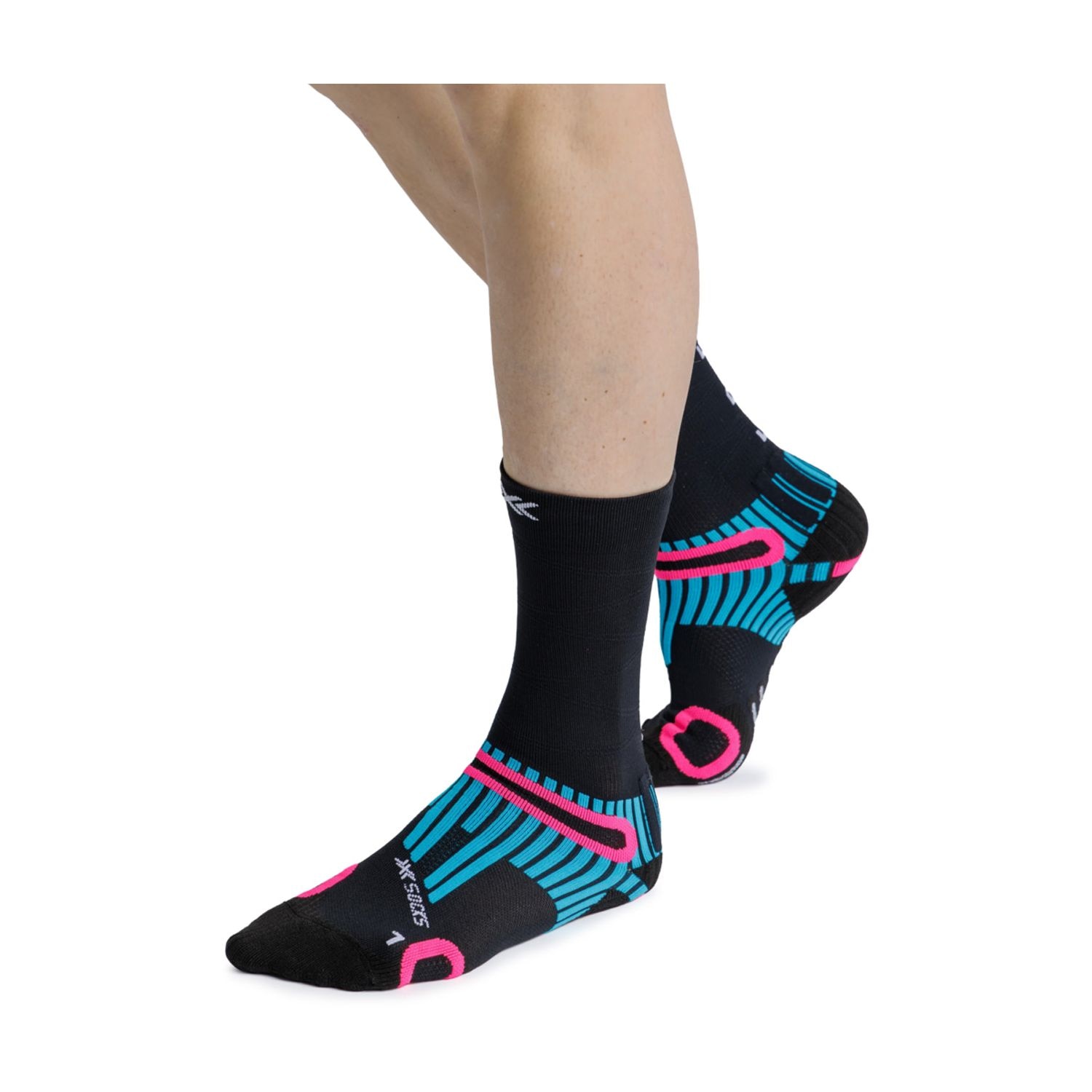 Imagen 3 de Calcetines de montaña unisex ANATOMIX CREW X-Socks - Negro Negro