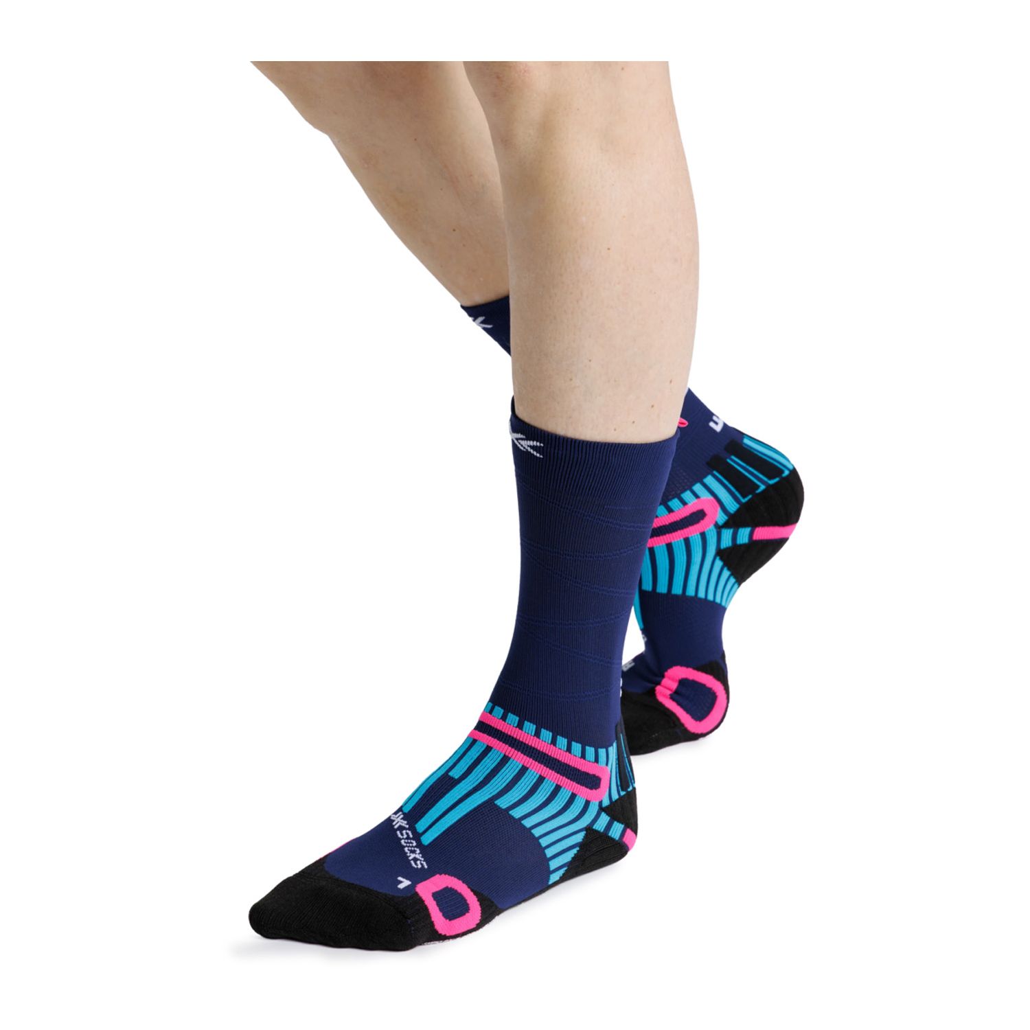 Imagen 3 de Calcetines de montaña unisex ANATOMIX CREW X-Socks - Azul marino Azul marino