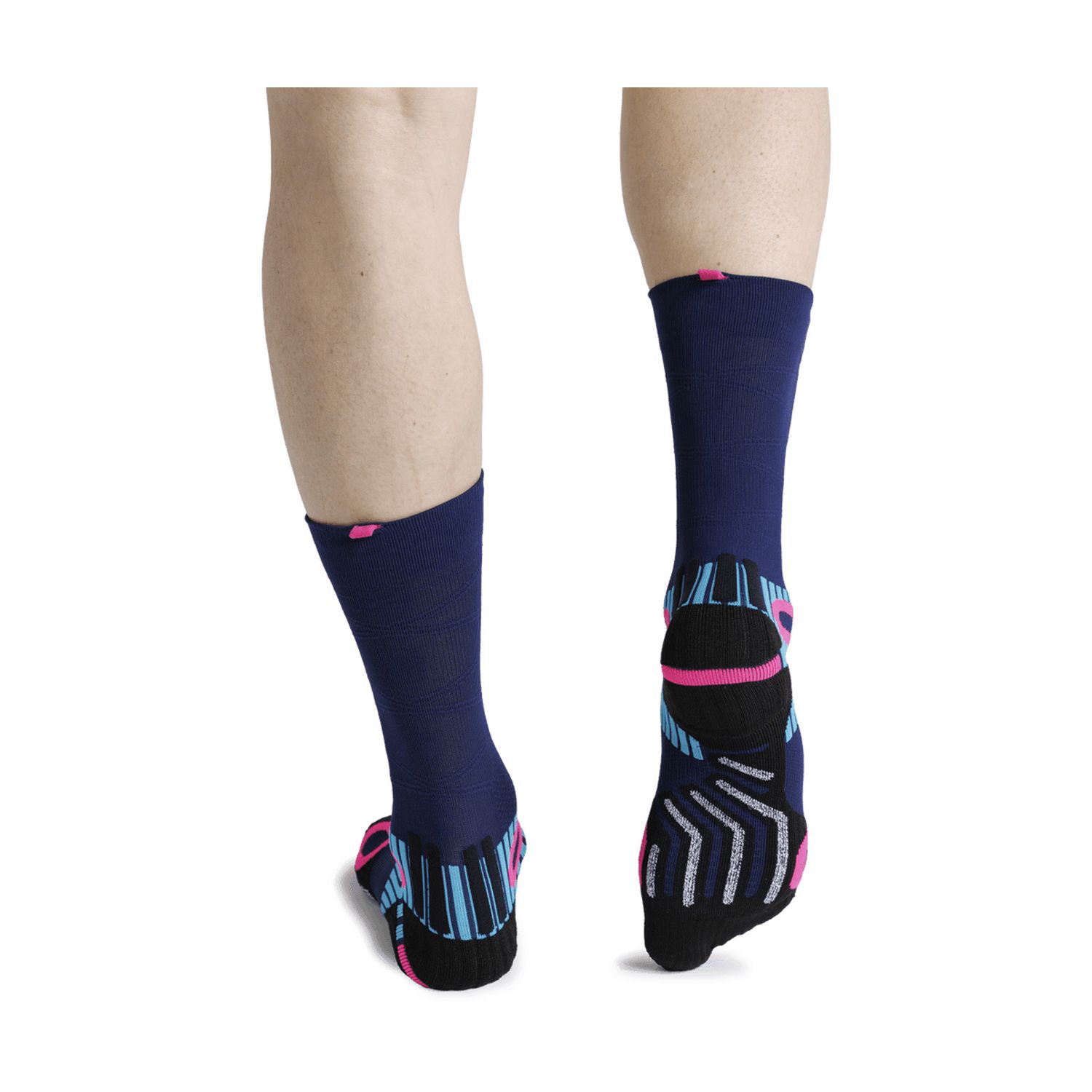 Imagen 4 de Calcetines de montaña unisex ANATOMIX CREW X-Socks - Azul marino Azul marino