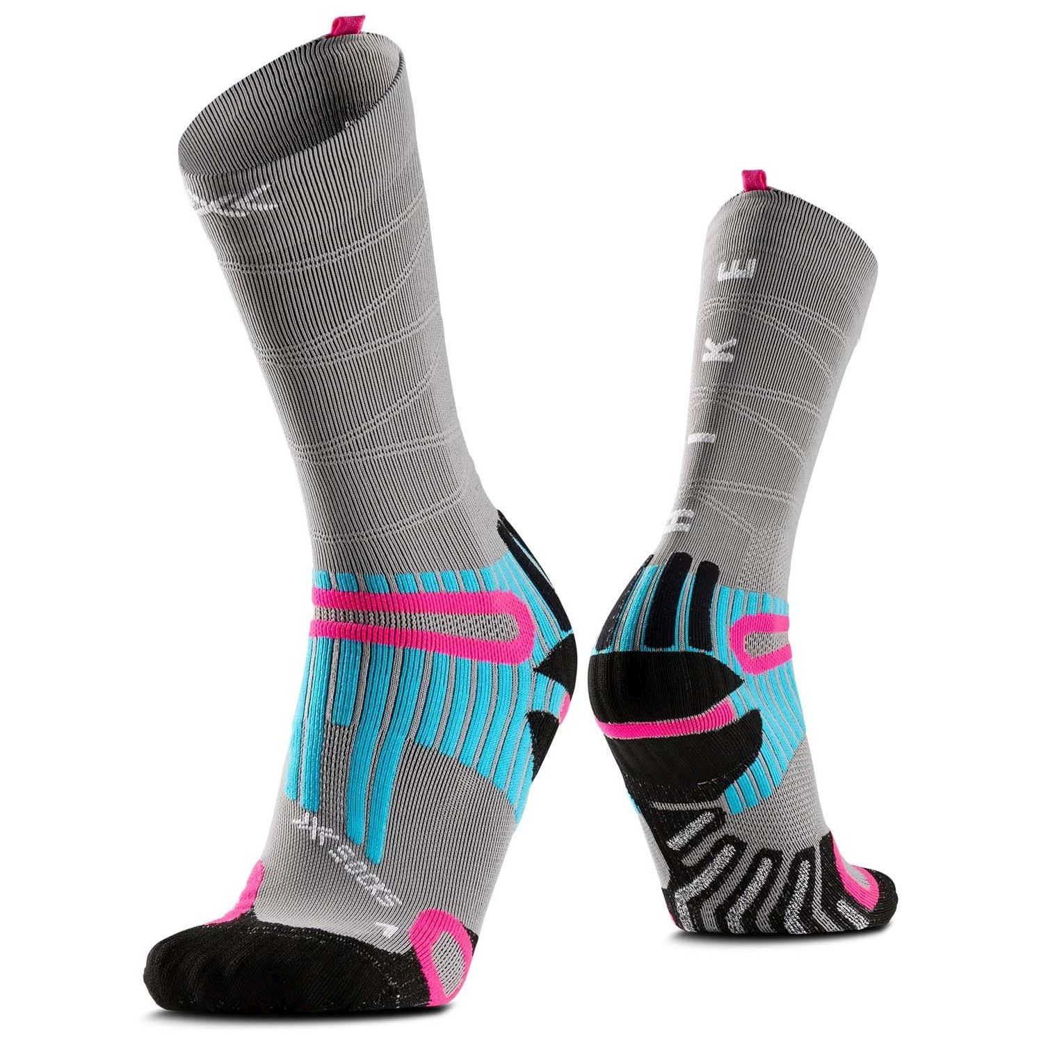 Imagen 1 de Calcetines de montaña unisex ANATOMIX CREW X-Socks - Gris Gris