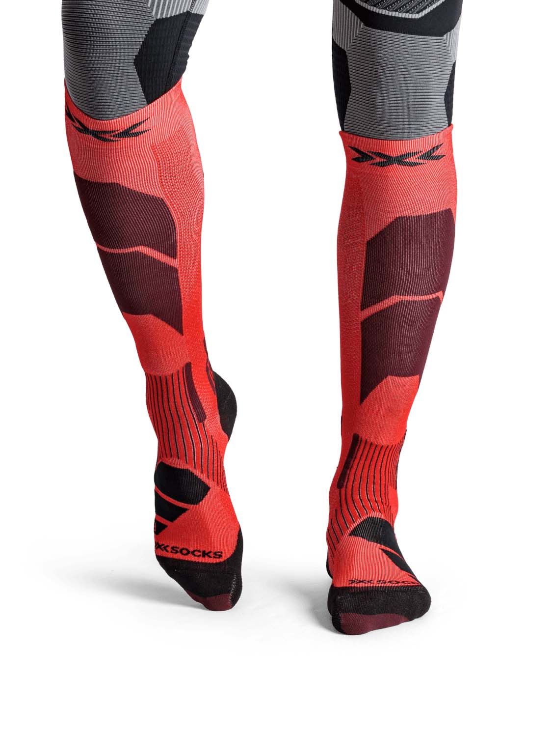 Imagen 2 de Calcetines de esquí unisex PERFORM OTC X-Socks - Rosa Rosa