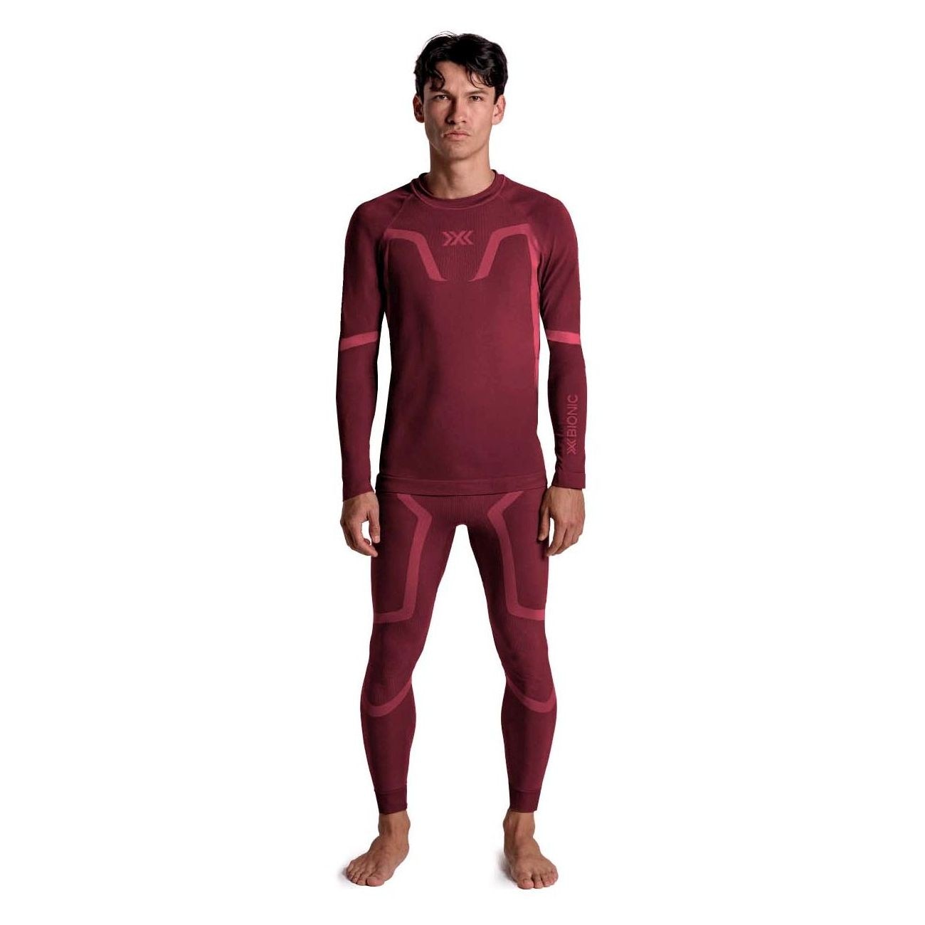 Imagen 5 de Camiseta térmica de hombre X-ENTIAL BASELAYER X-Bionic - Rojo Rojo