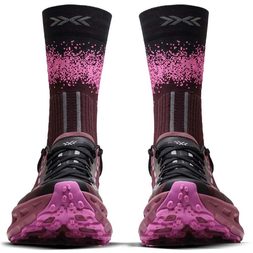 Zapatillas de trail running unisex TERRASKIN X03 + calcetín X-Bionic - Rosa Rosa-3