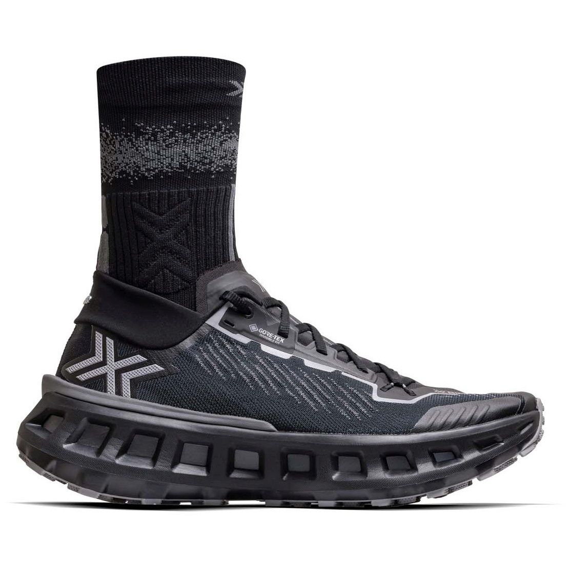 Imagen 0 de Zapatillas de trail running unisex TERRASKIN X03 GORE-TEX + calcetín X-Bionic Negro