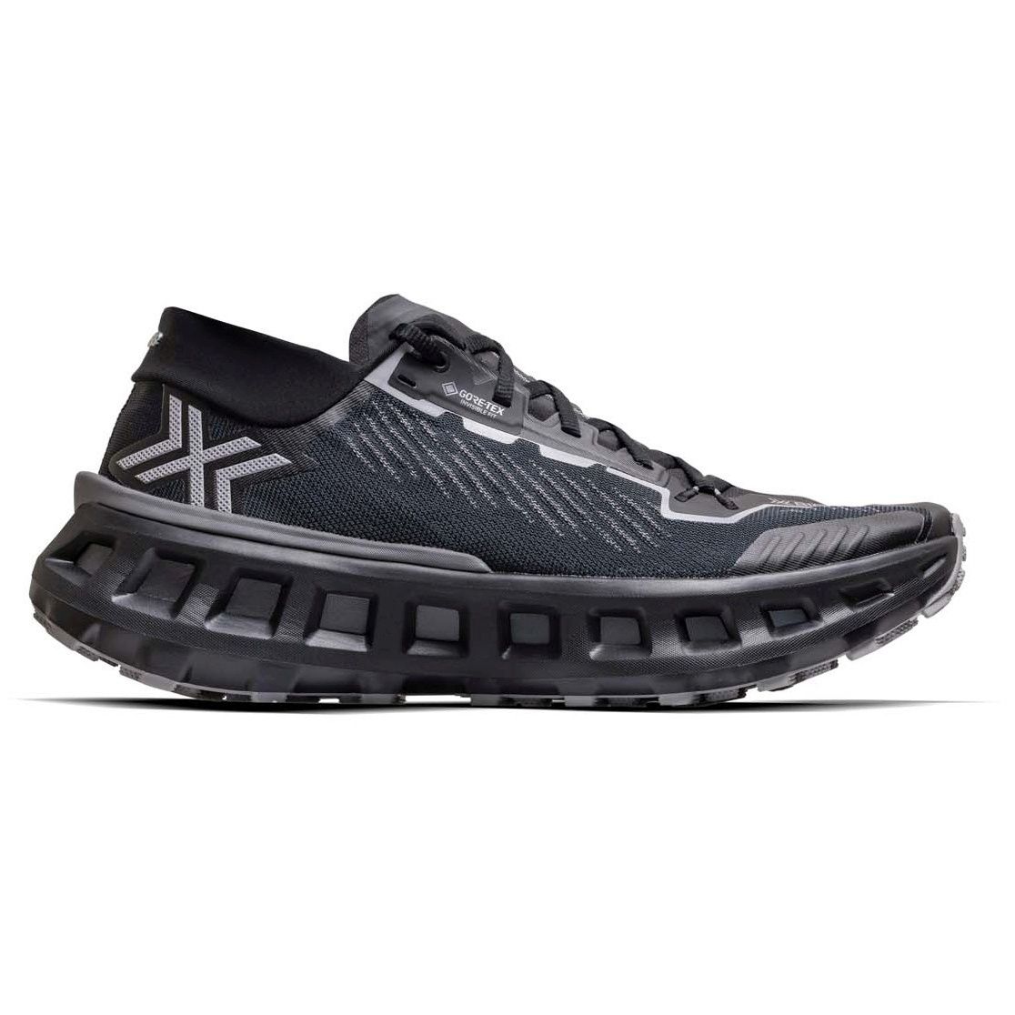 Zapatillas de trail running unisex TERRASKIN X03 GORE-TEX + calcetín X-Bionic - Negro Negro-5