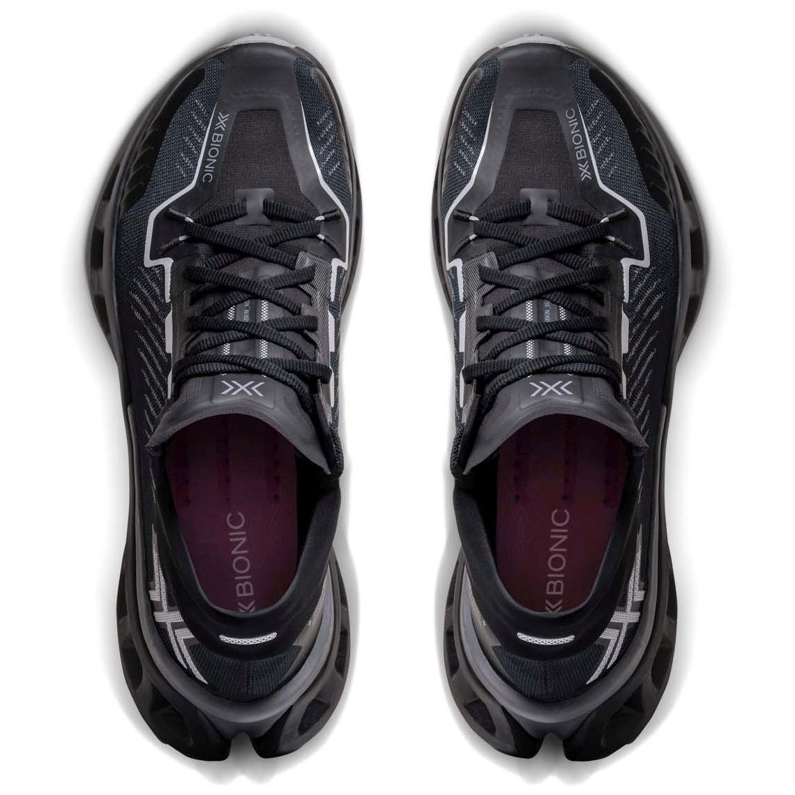 Zapatillas de trail running unisex TERRASKIN X03 GORE-TEX + calcetín X-Bionic - Negro Negro-6