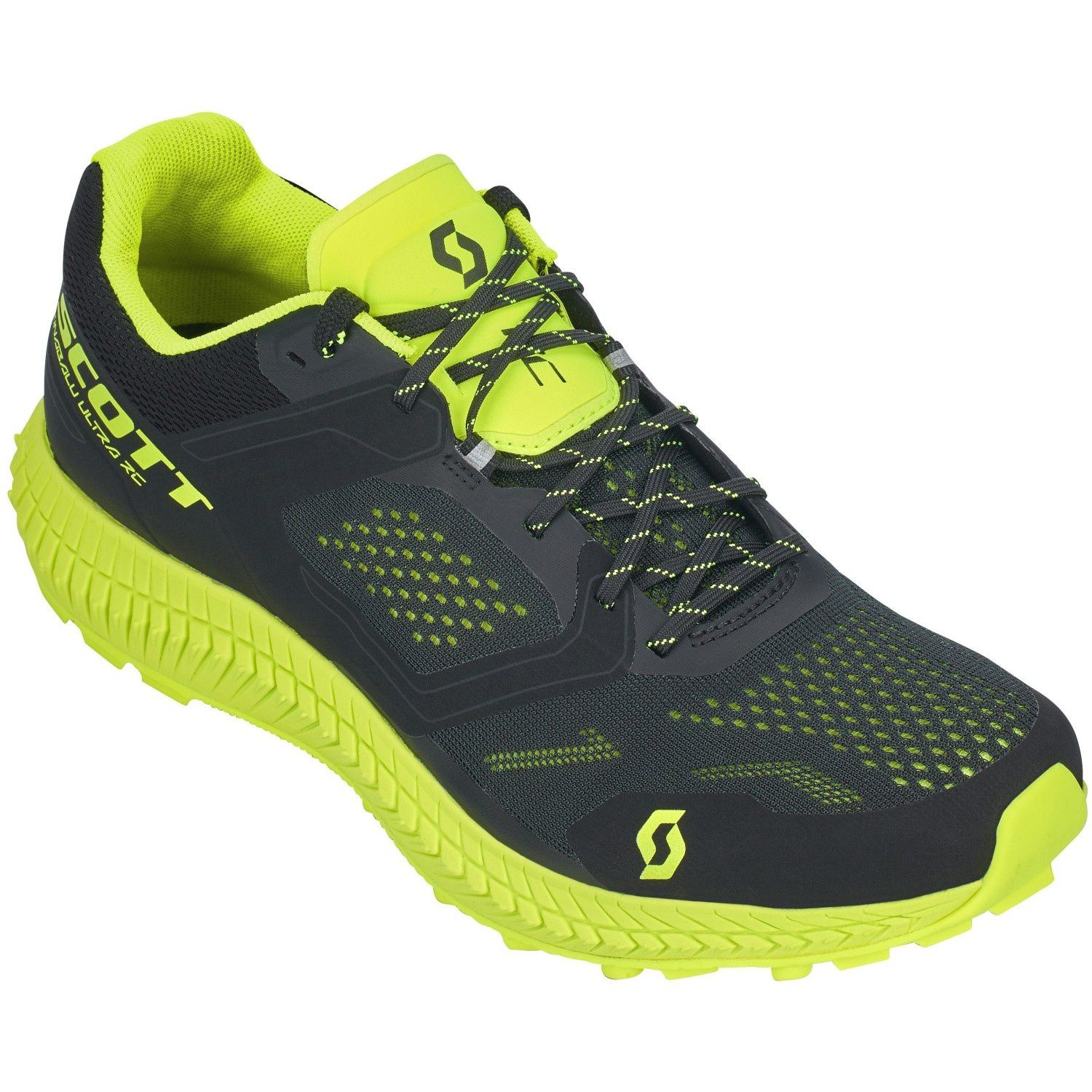 Zapatillas de trail running de mujer KINABALU ULTRA RC Scott - Negro / Amarillo Negro / Amarillo-3