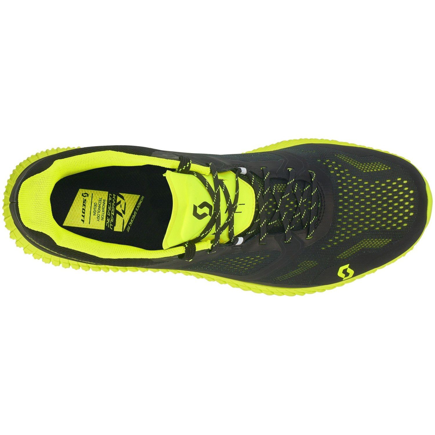 Zapatillas de trail running de mujer KINABALU ULTRA RC Scott - Negro / Amarillo Negro / Amarillo-5