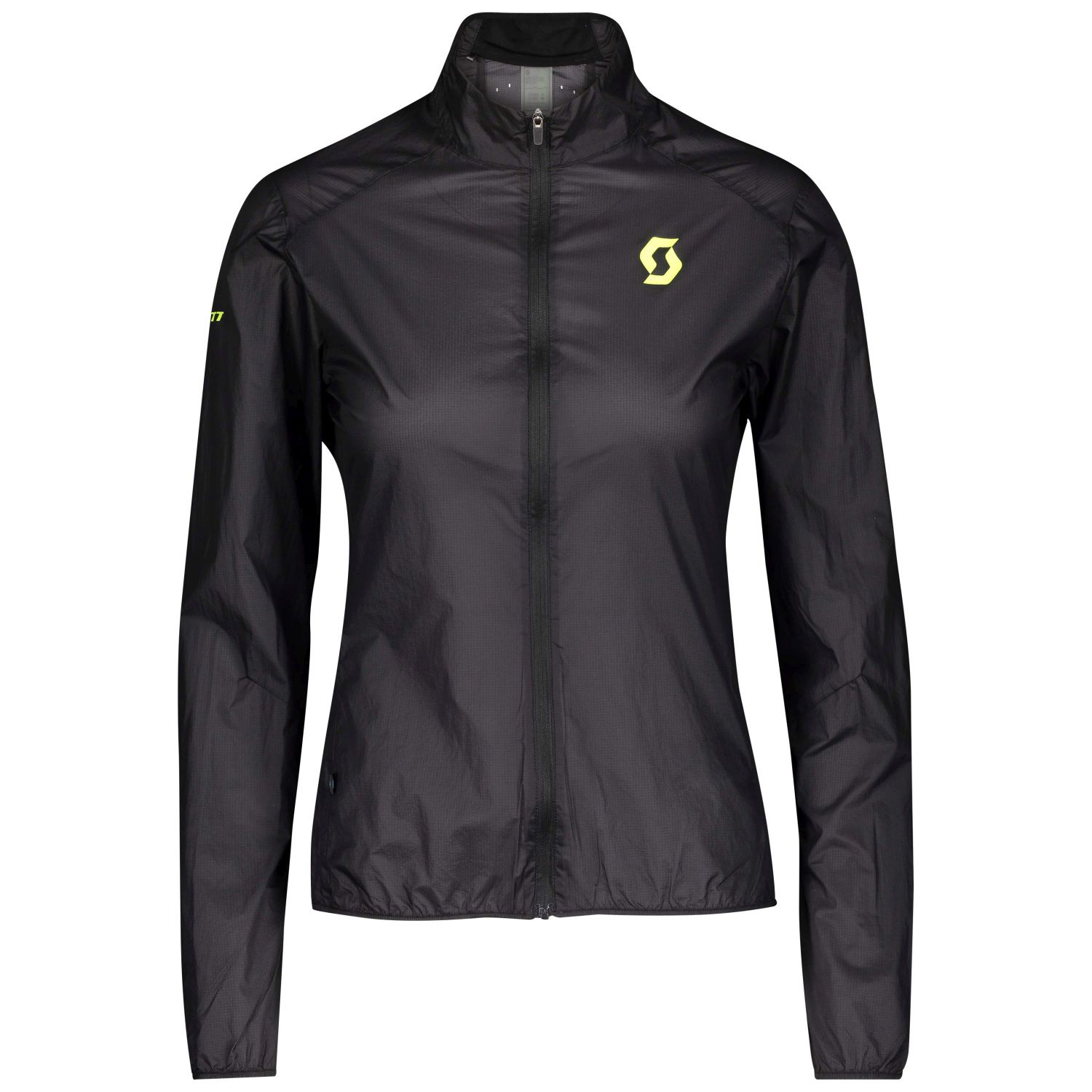 Imagen 0 de Chaqueta cortavientos de running de mujer RC RUN Scott Negro