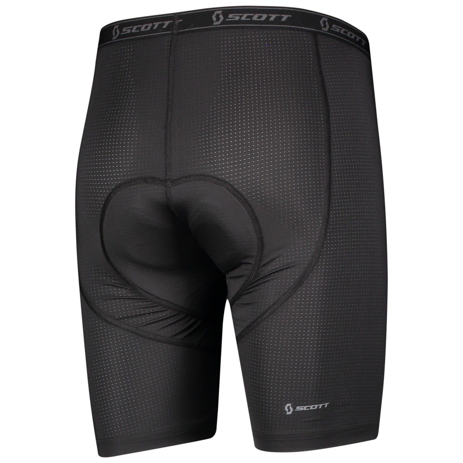 Culotte de ciclismo de hombre TRAIL UNDERWEAR + Scott - Negro Negro-2