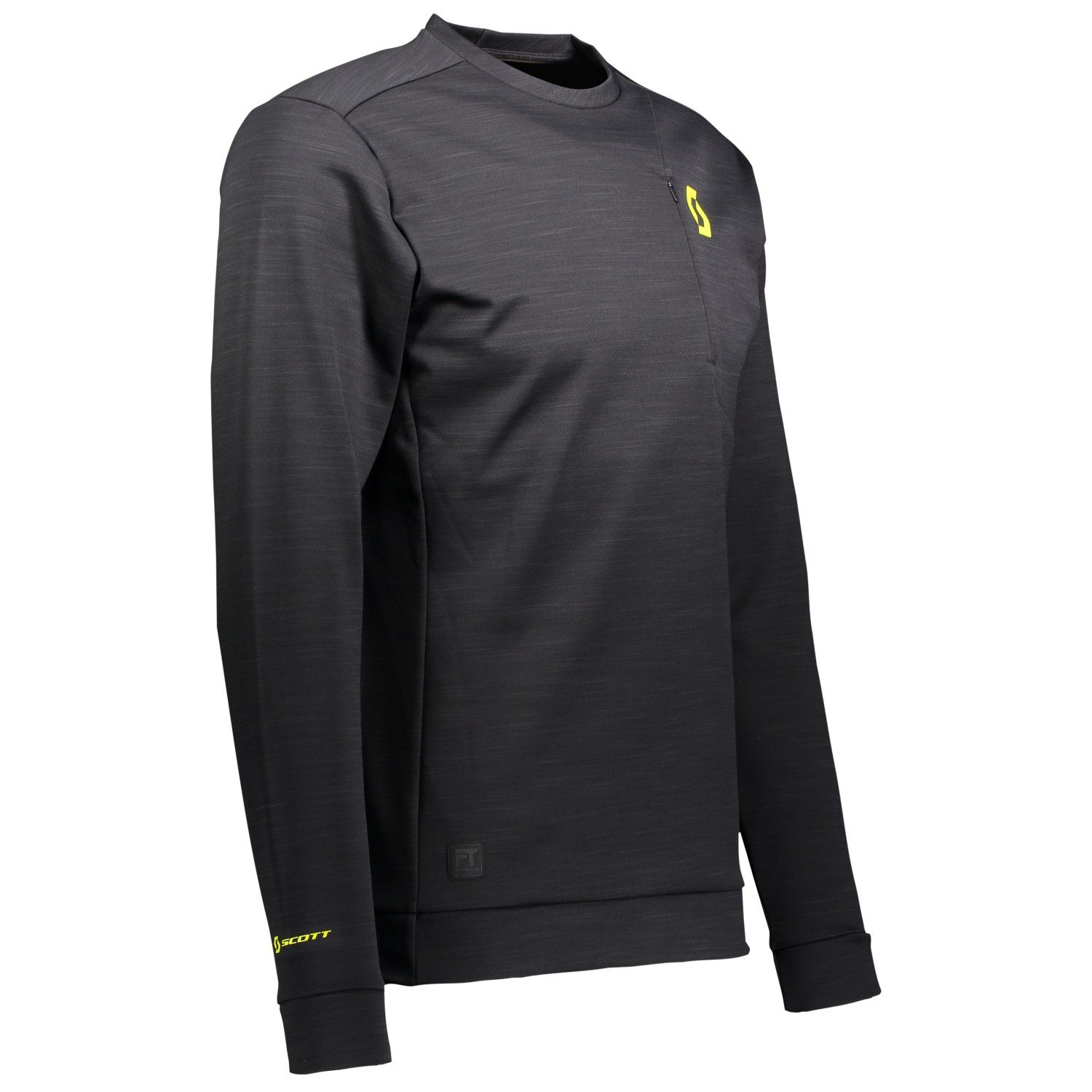Sudadera de hombre CREWNECK DEFINED Scott - Negro Negro-3