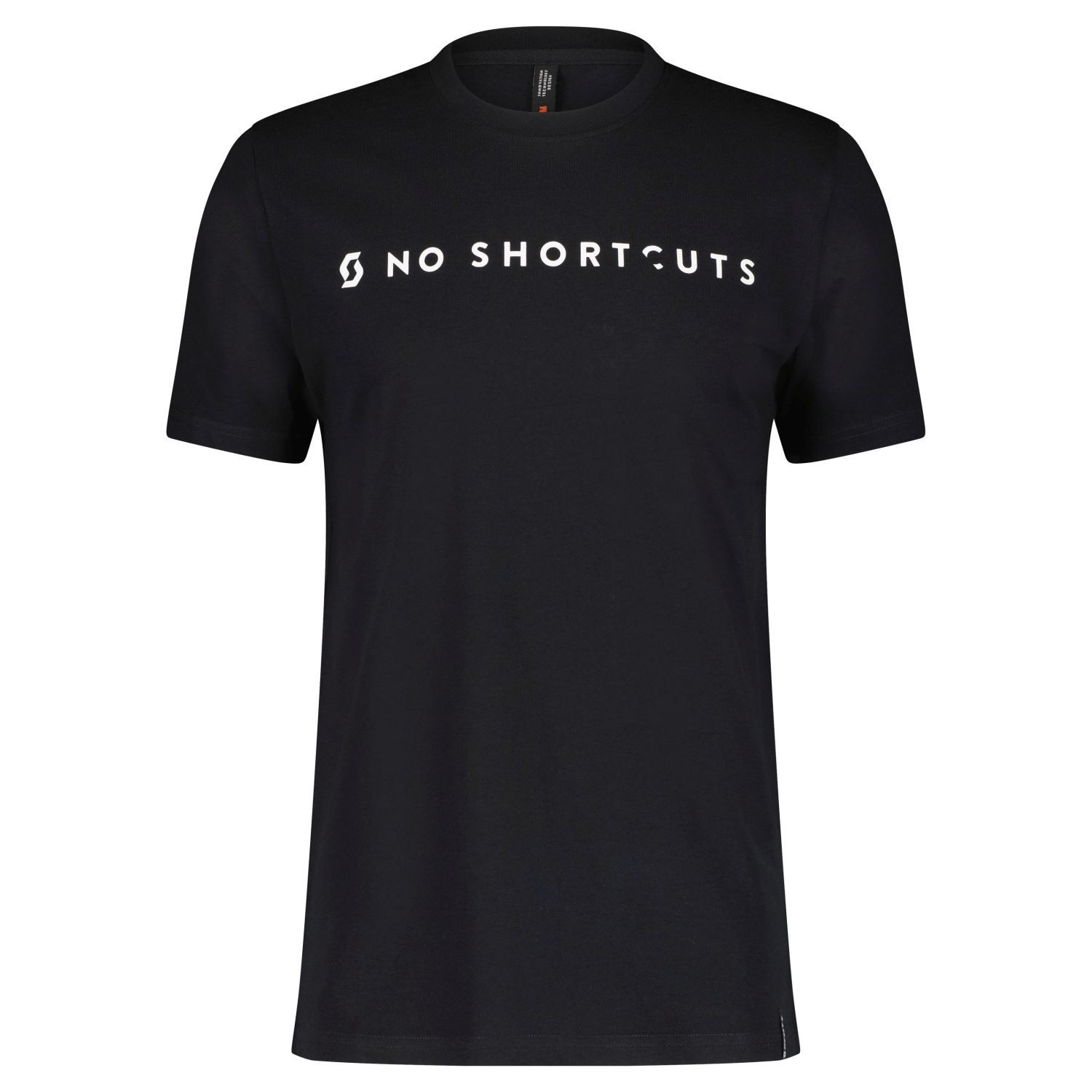 Camiseta de hombre MS NO SHORTCUTS SS Scott - Negro Negro-1