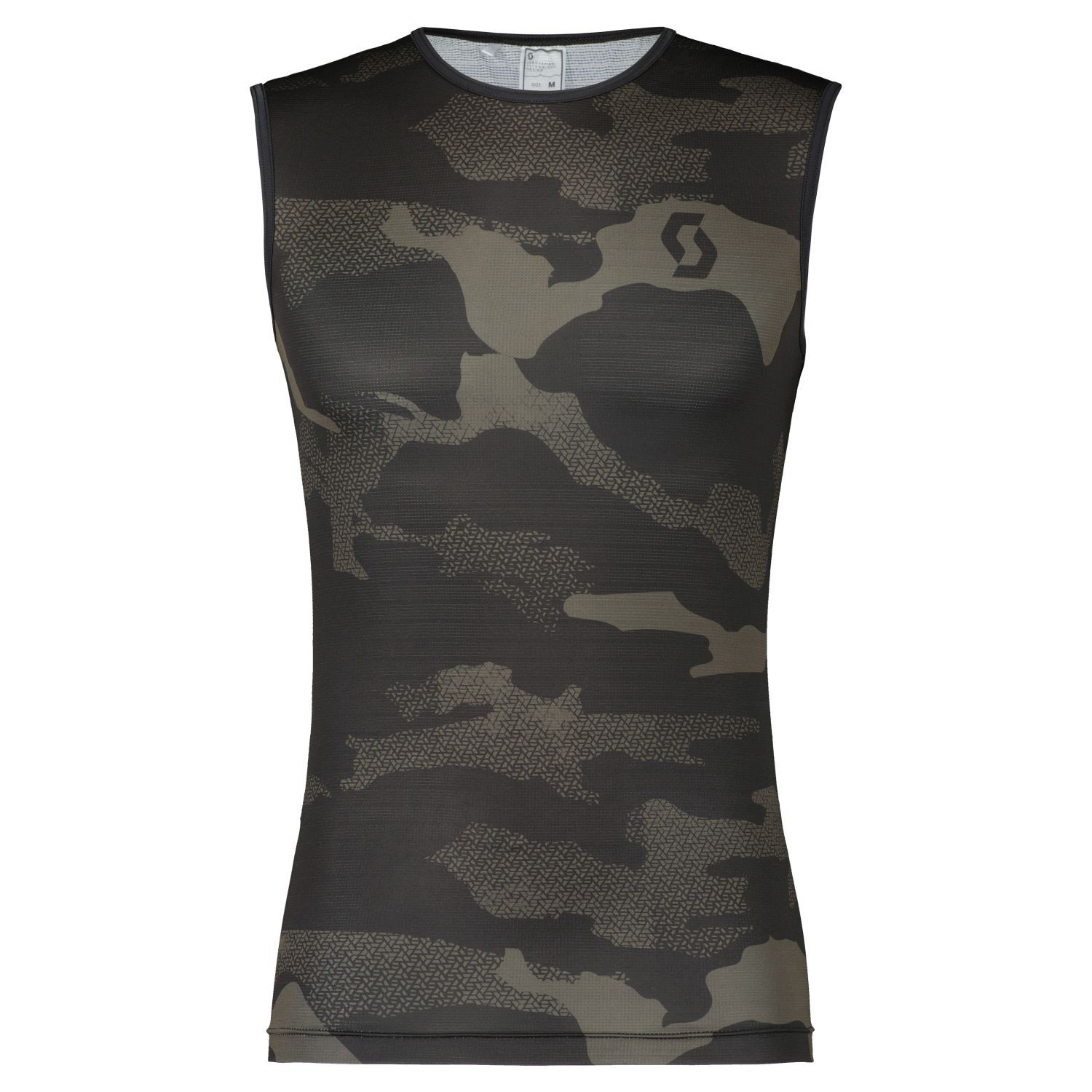 Camiseta interior de hombre UNDERWEAR CARBON Scott - Verde oscuro Verde oscuro-1