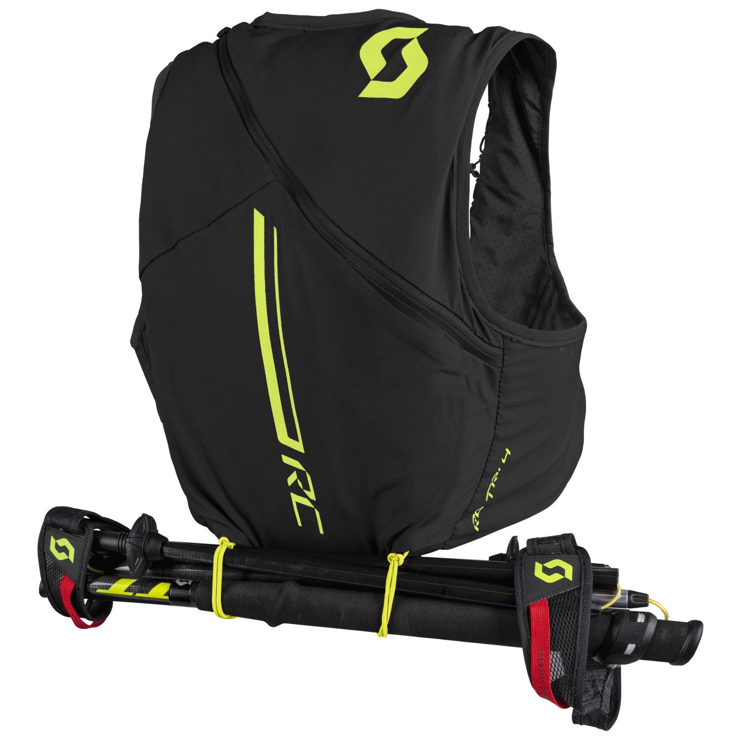Mochila chaleco de trail running RC TR 4 Scott - Negro Negro-3