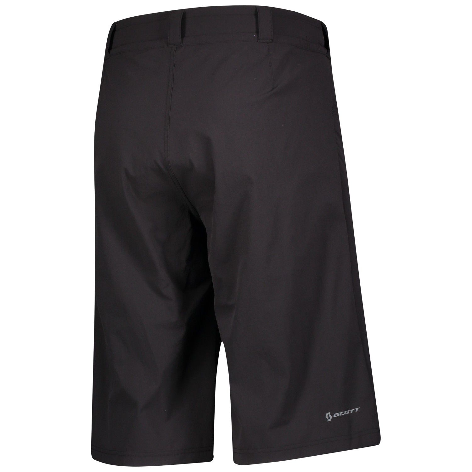 Culotte de ciclismo de hombre TRAIL FLOW con badana Scott - Negro Negro-2