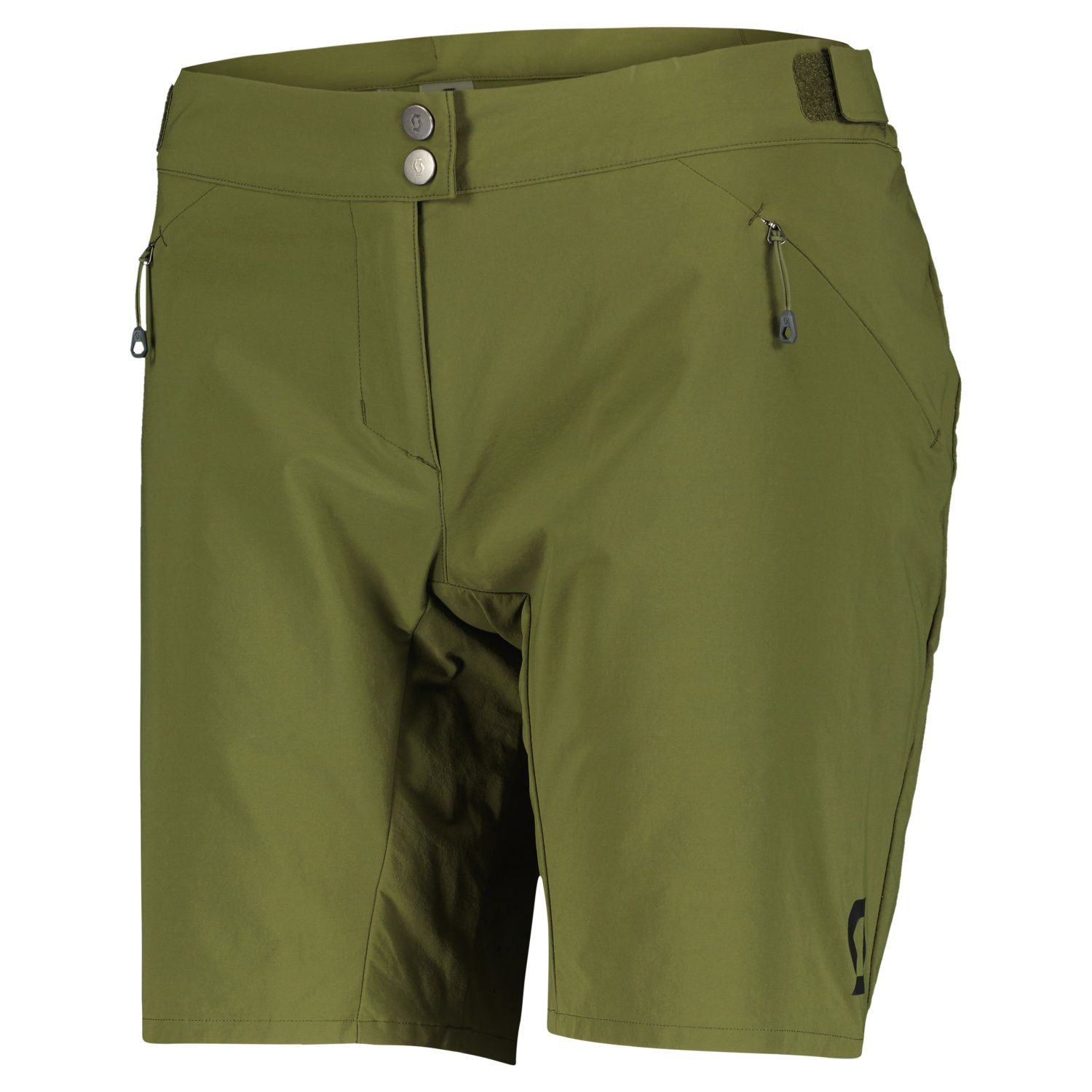 Imagen 0 de Culotte de ciclismo de mujer ENDURANCE LS/FIT W/PAD Scott Verde pardo