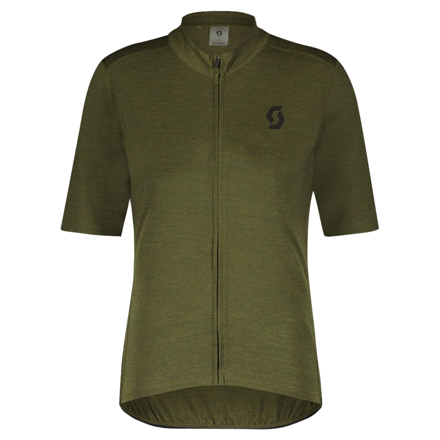 Imagen 1 de Maillot de ciclismo de hombre GRAVEL MERINO Scott Verde oscuro