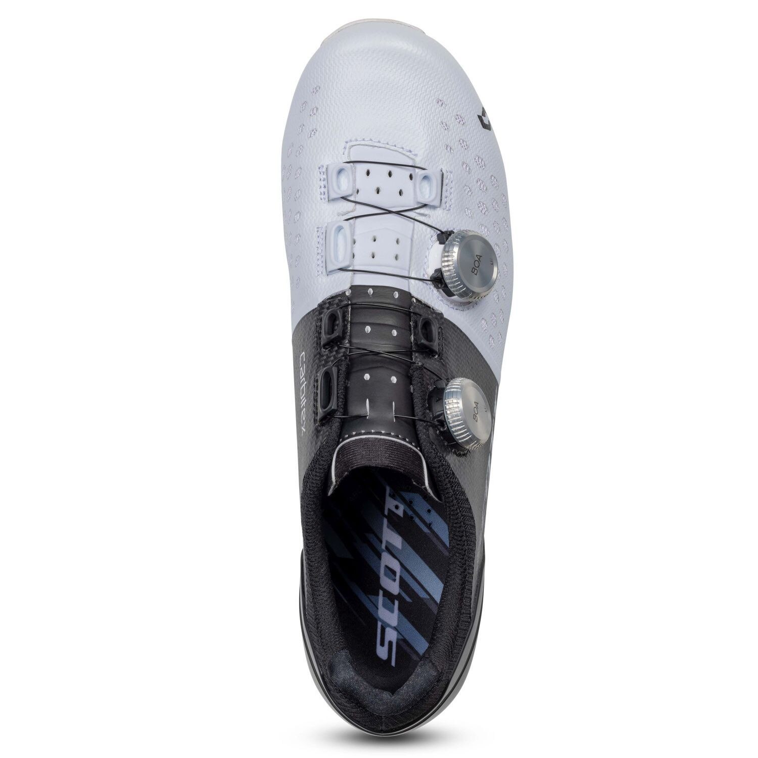 Imagen 6 de Zapatillas de ciclismo de hombre ROAD RC ULTIMATE Scott - Negro / Blanco Negro / Blanco