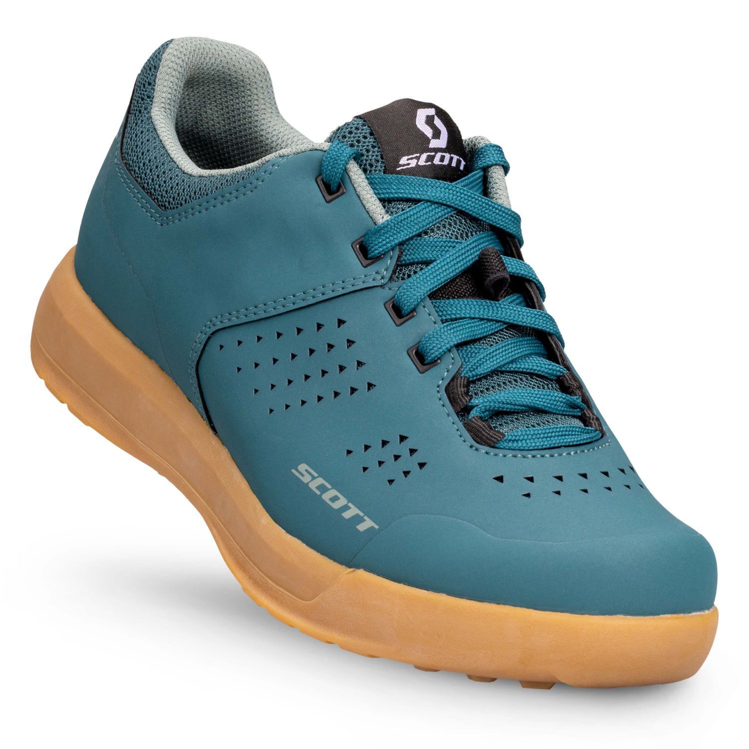 Zapatillas de ciclismo de mujer MTB SHR-ALP Pedales planos Scott - Azul Azul-3